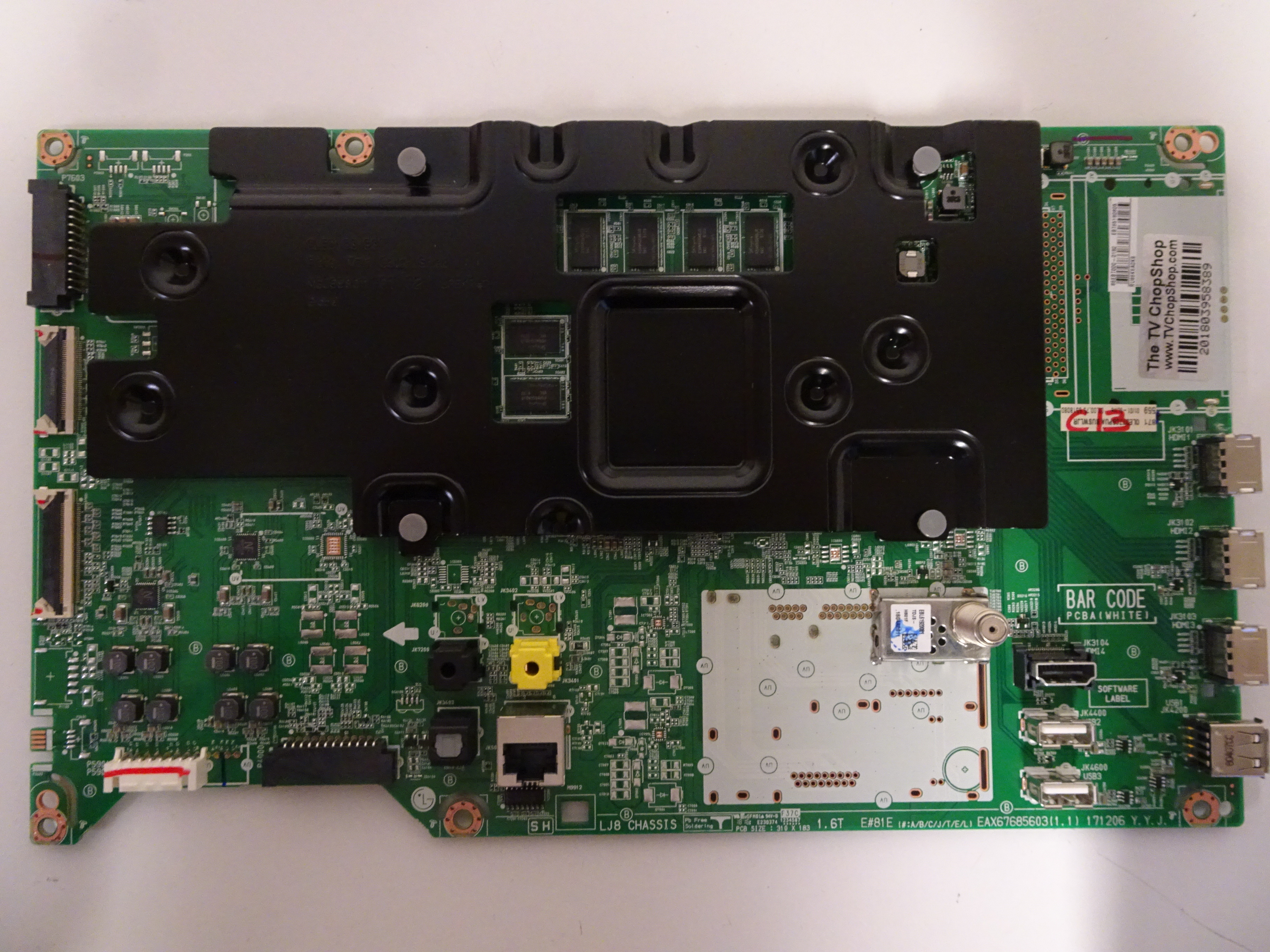 LG OLED77C8PUA Main Board (EAX67685603) EBT65180805 | eBay