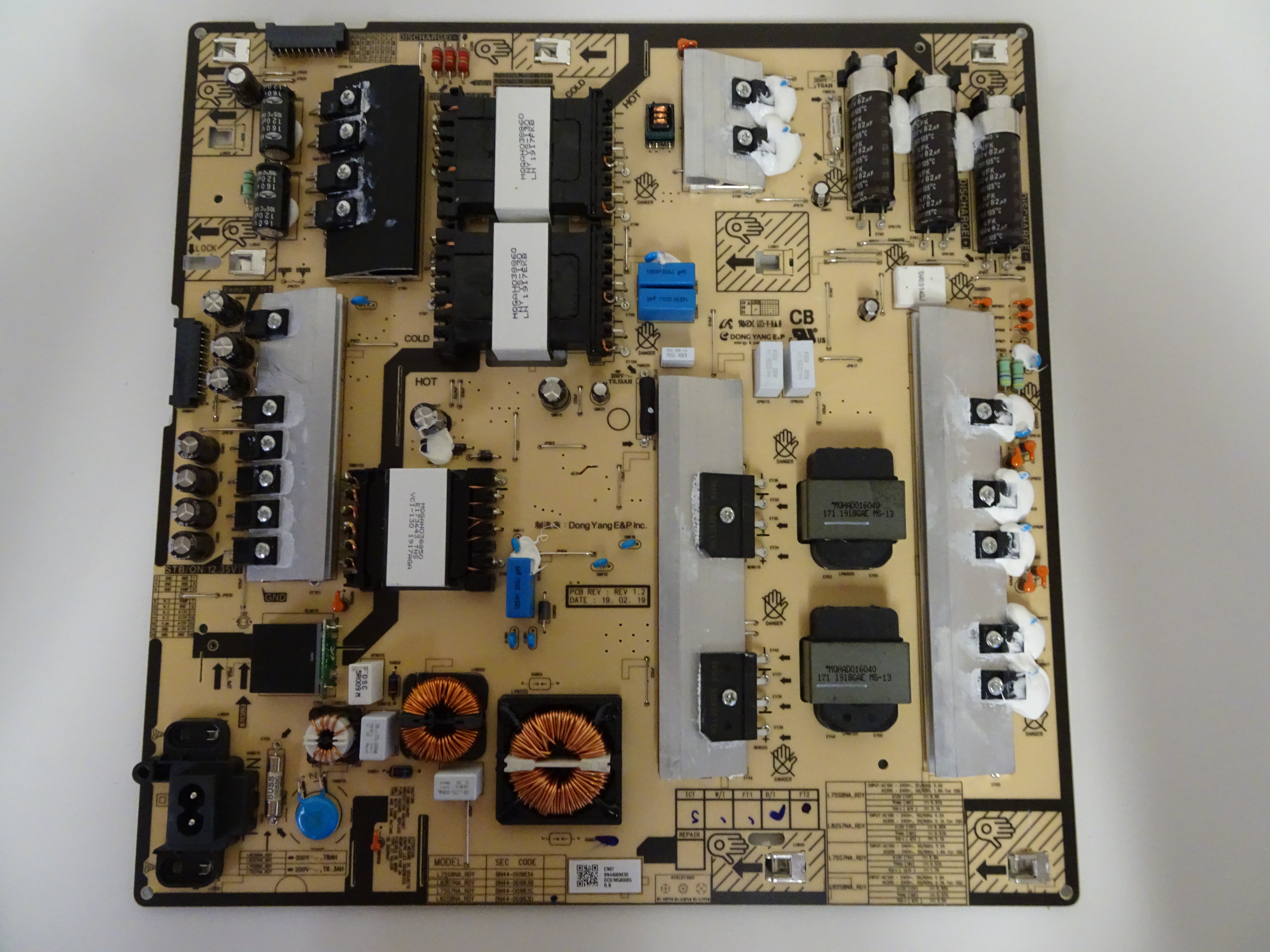 Samsung QN82Q80RAFXZA Power Supply (L82S8NA_RDY) BN44-00983D | eBay