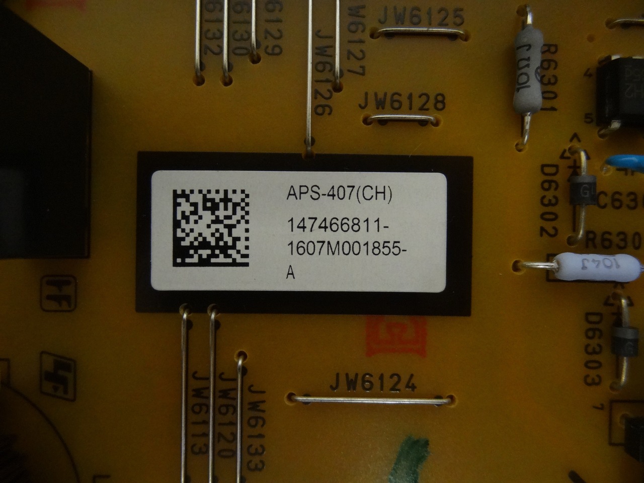 Sony XBR-65Z9D T-Con Board 6B01B00343000