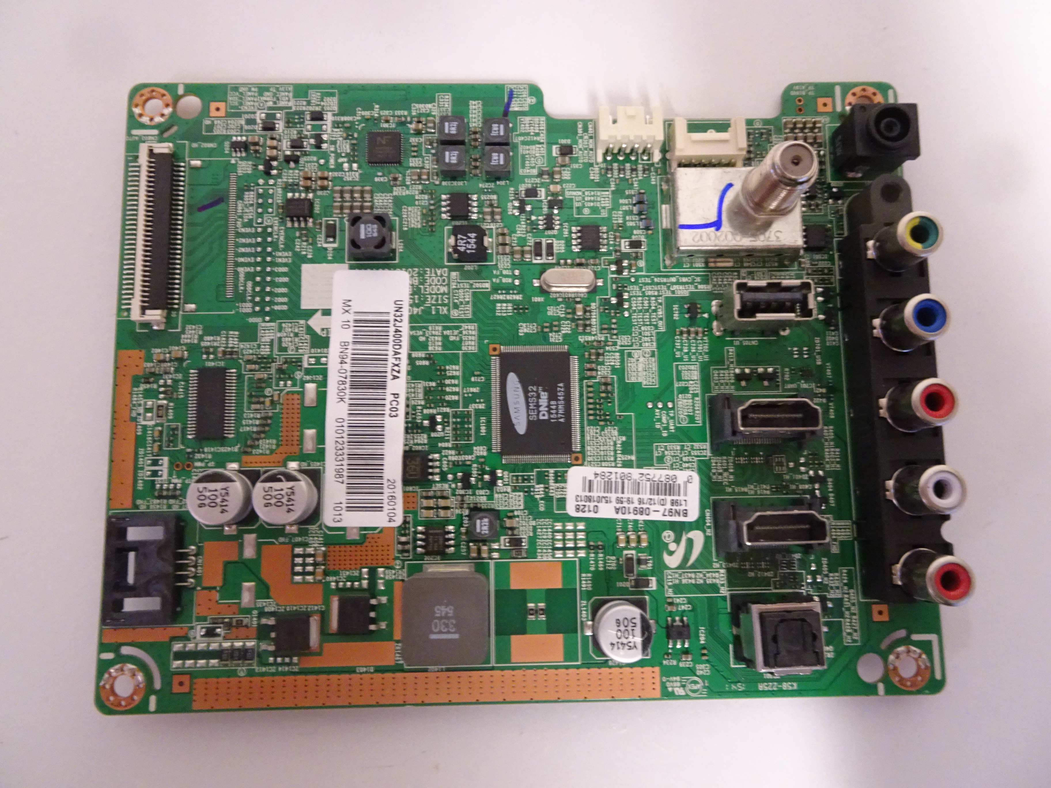 Samsung UN32J400DAFXZA Main Board (BN97-08910A) BN94-07830K
