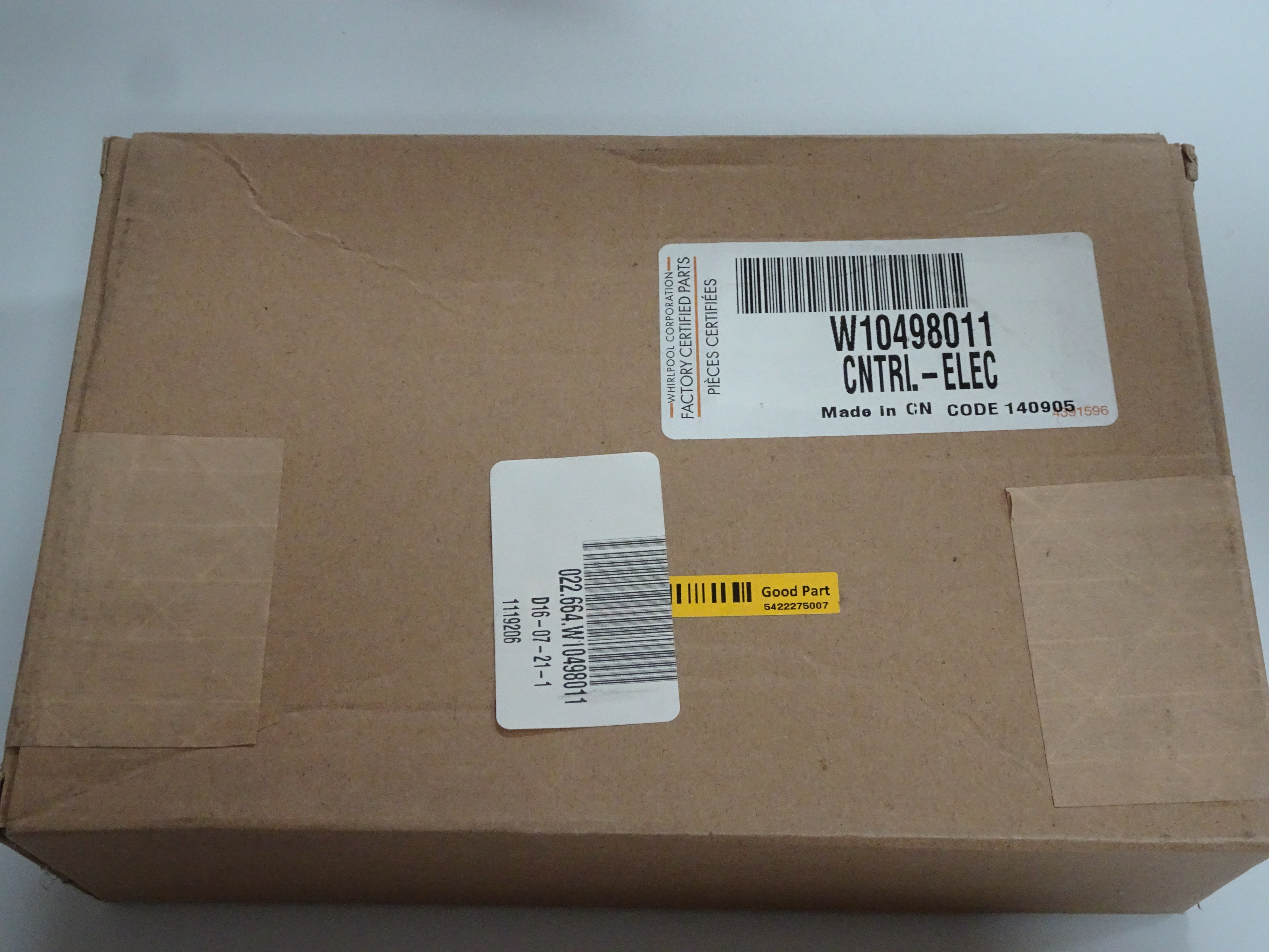Whirlpool Microwave Control Board Wpw10498011 Ap6022326 W10498011 Ebay