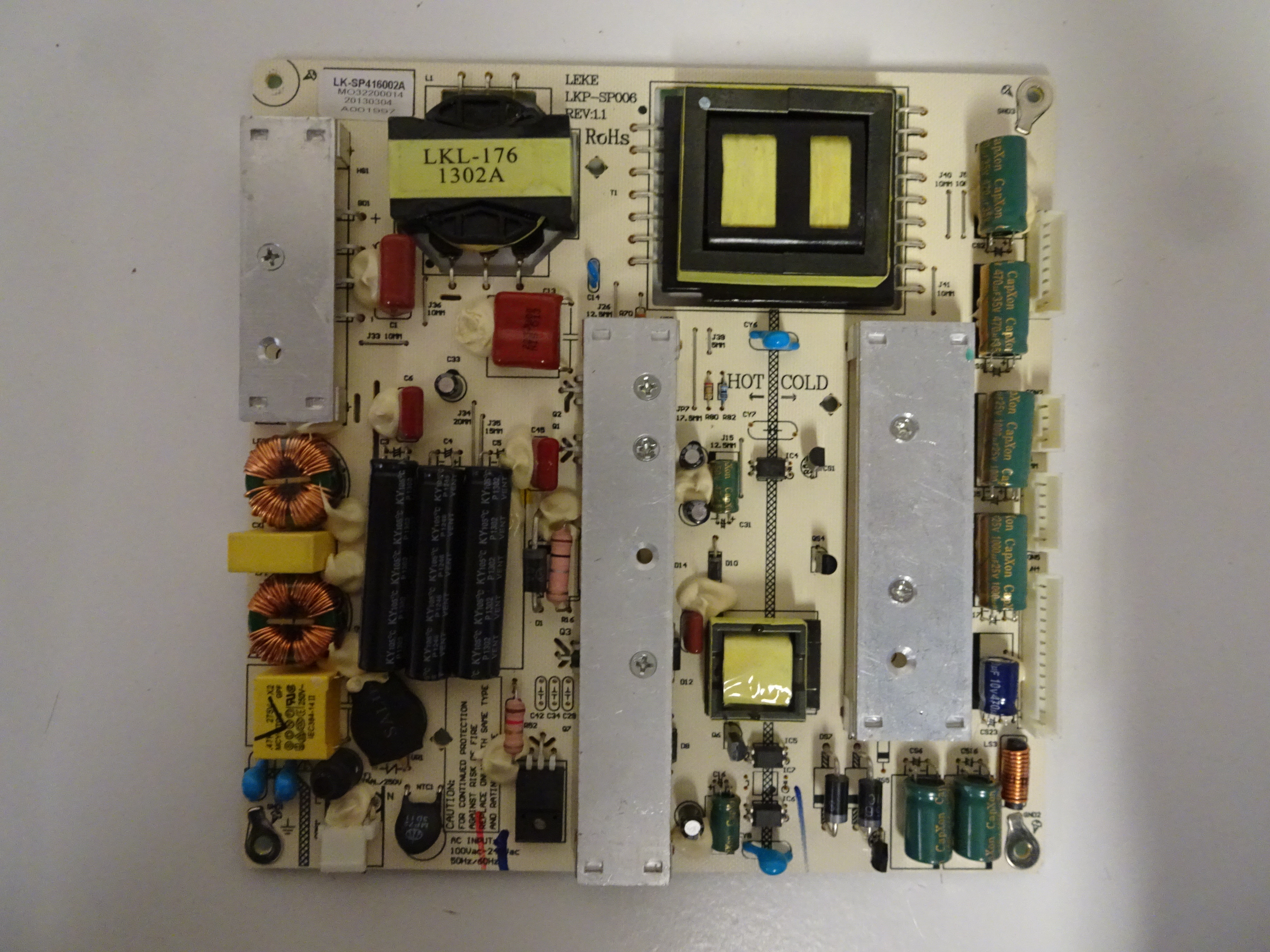 Lynx 031-517-050 / Quasar SQ5000 Power Supply (LKP-SP006) LK