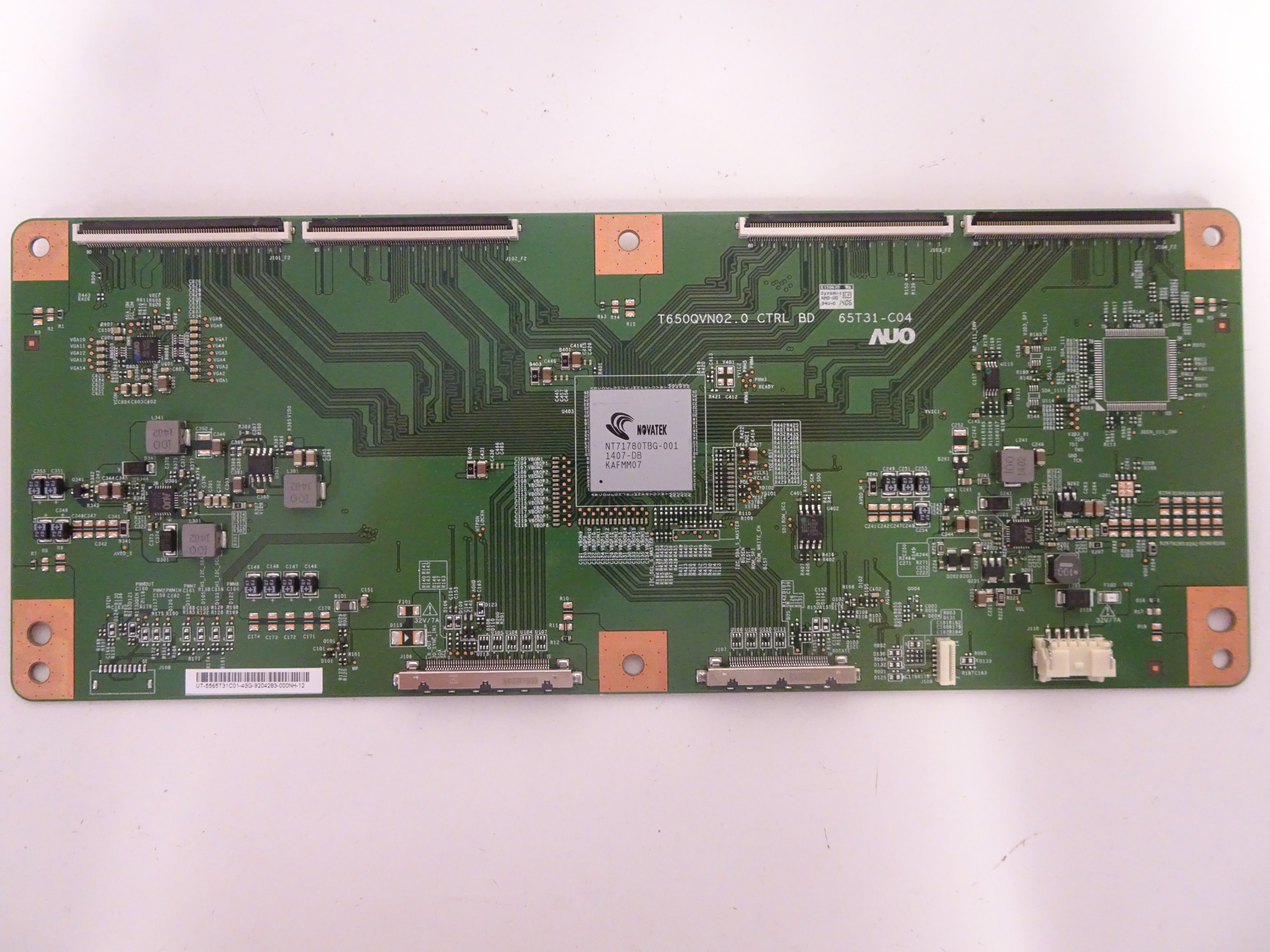 Sony XBR-65X950B T-Con Board (T650QVN02.0) 55.65T31.C01 | eBay