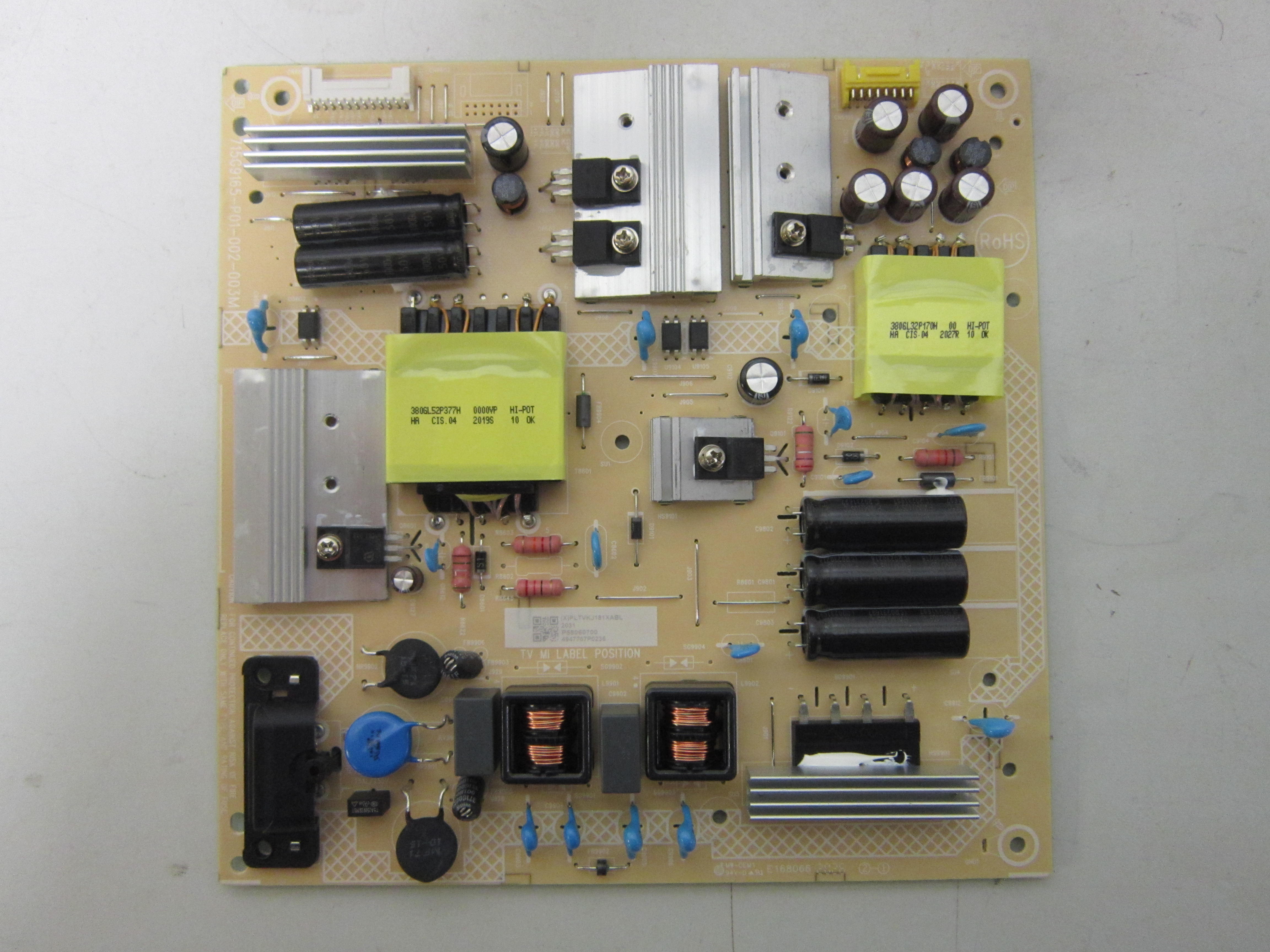 Vizio V585X-H1 Power Supply (715G9165-P01-002-003M