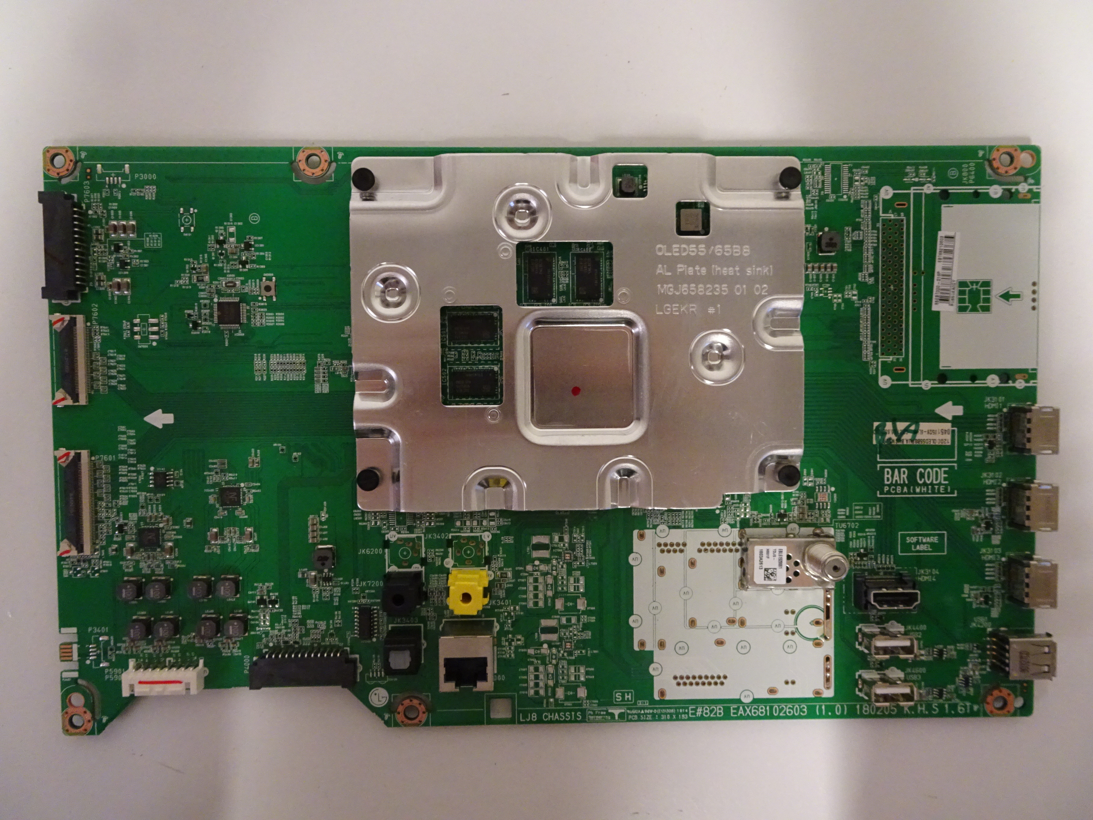 Carte Mère LG Pour TV OLED OLED55A16LA - EBU66319203 (Ouvert, Jamais Utilisé)