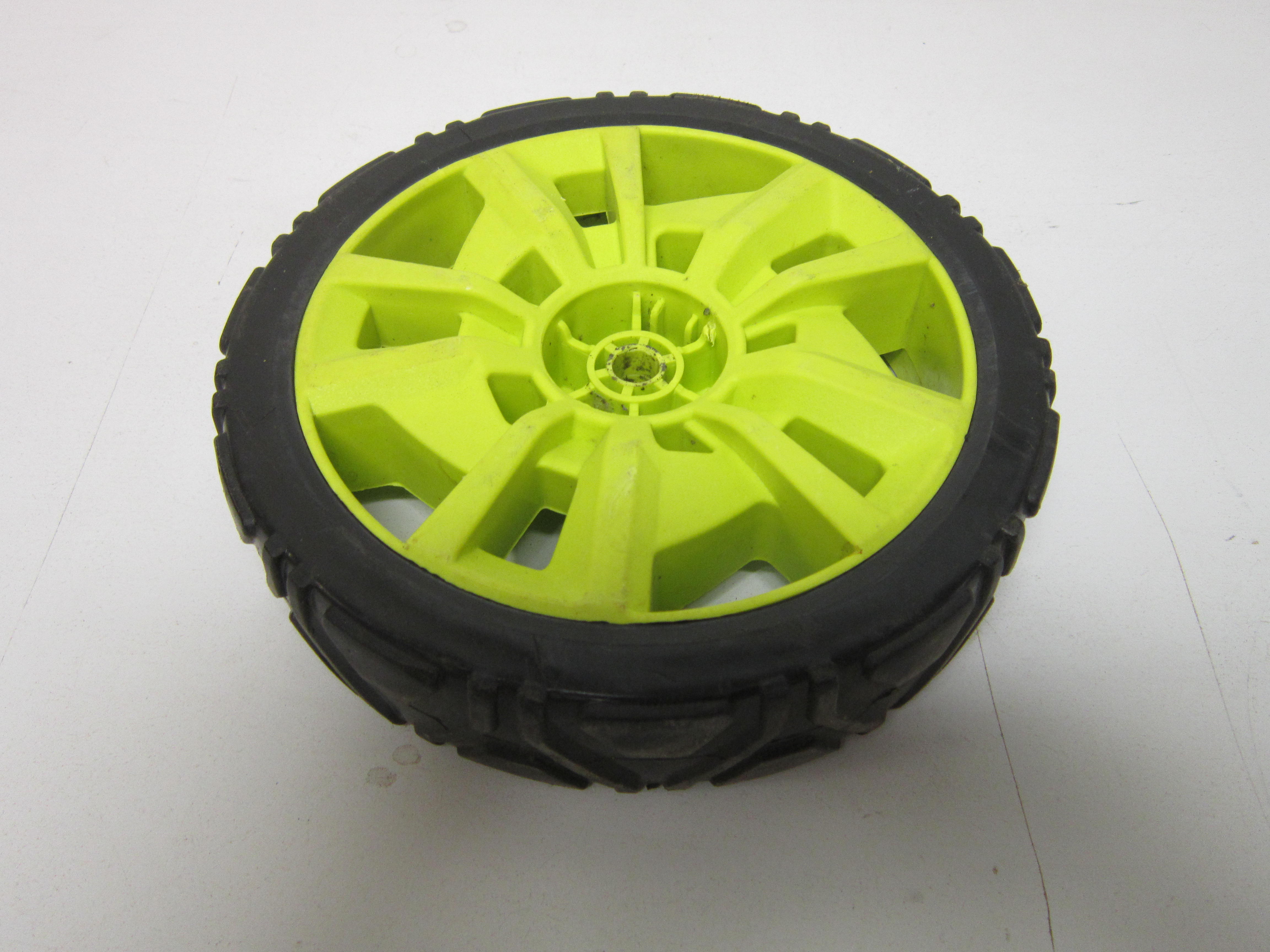 Ryobi 40V. Electric Mower RY40109 8" Front Wheel Assembly 330073