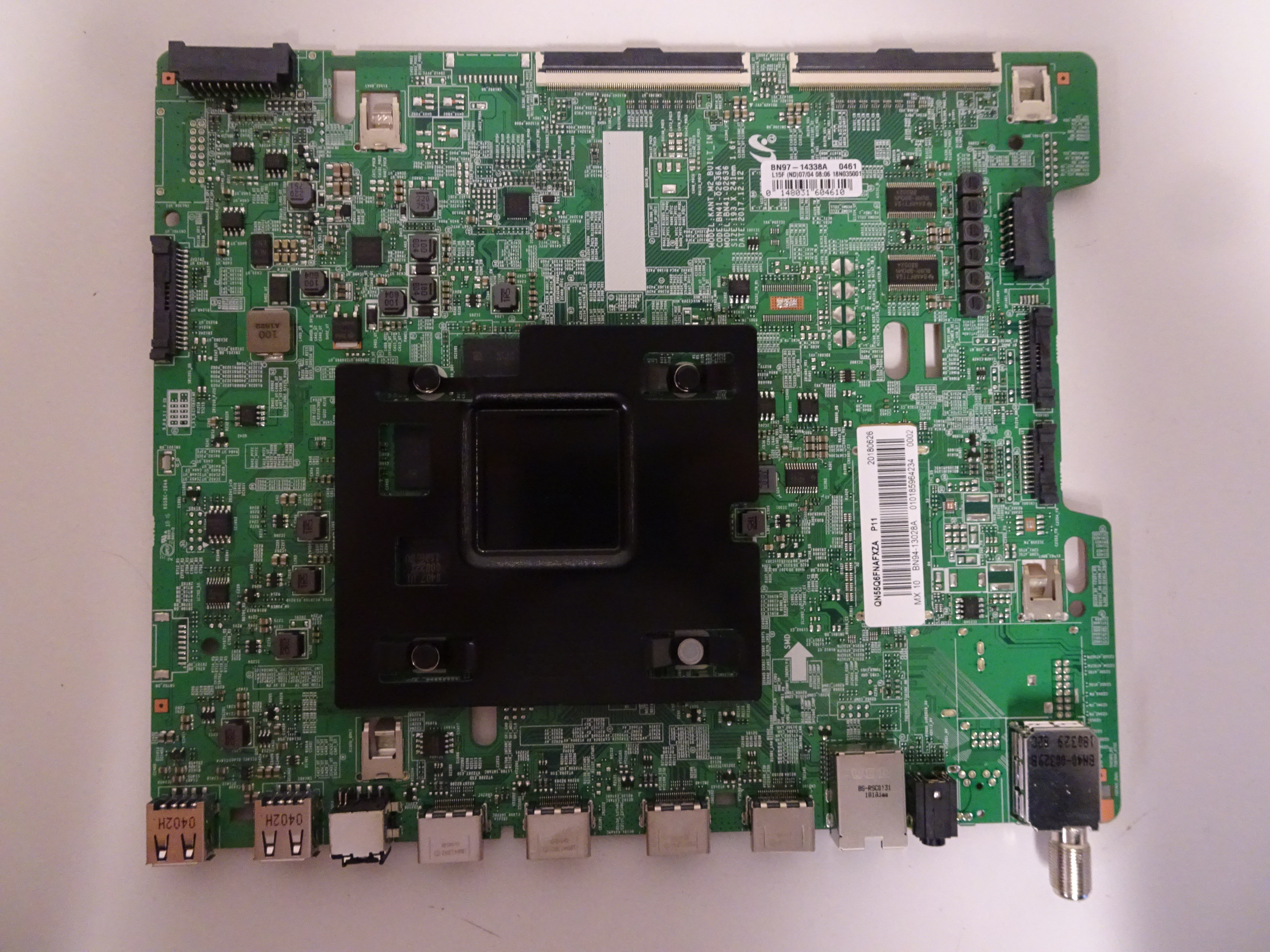 Samsung QN55Q6FNAFXZA Main Board (BN97-14338A) BN94-13028A | eBay