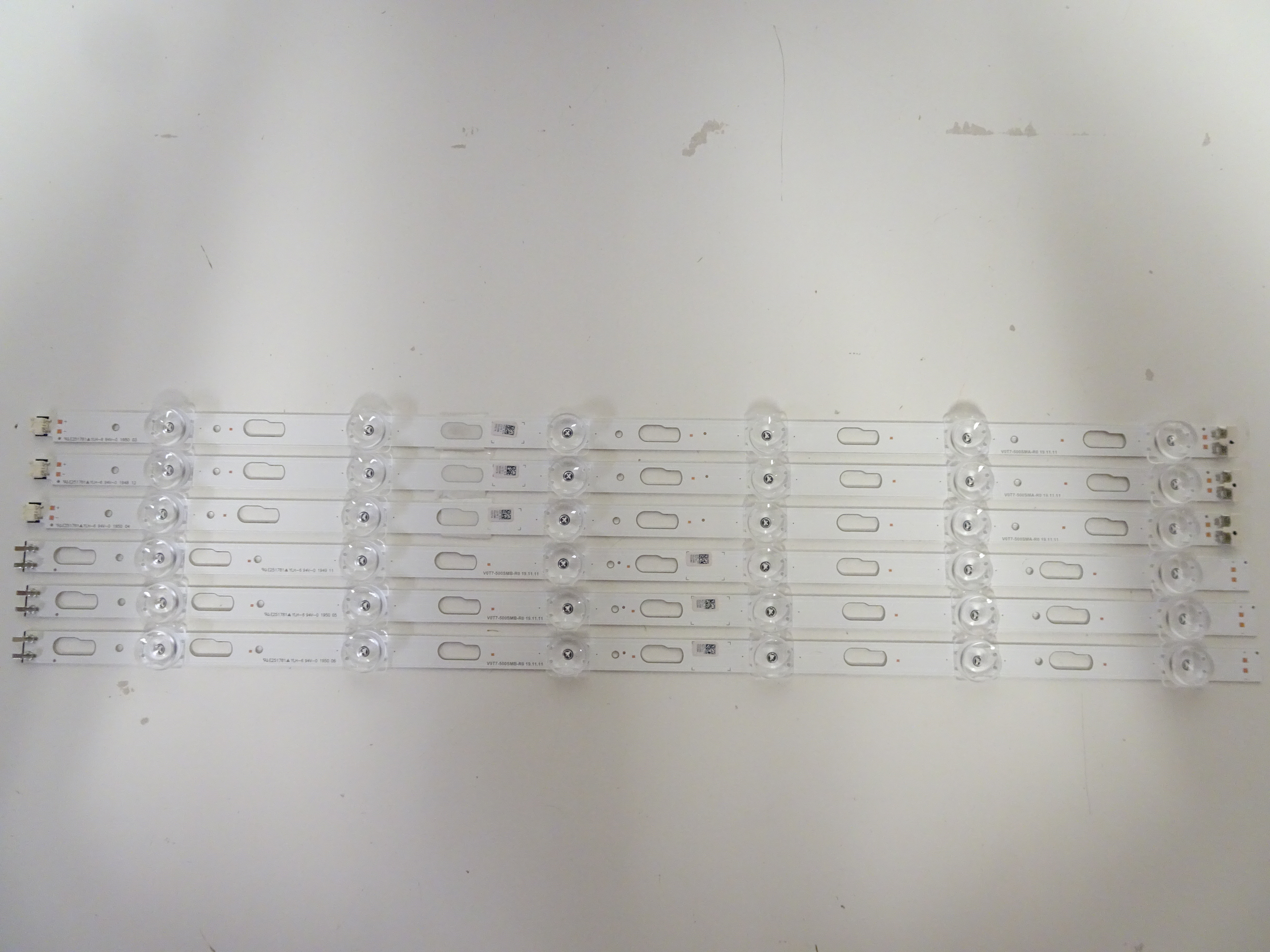 Samsung UN50TU8000FXZA LED Backlight Strip Set (6) BN96-50317A