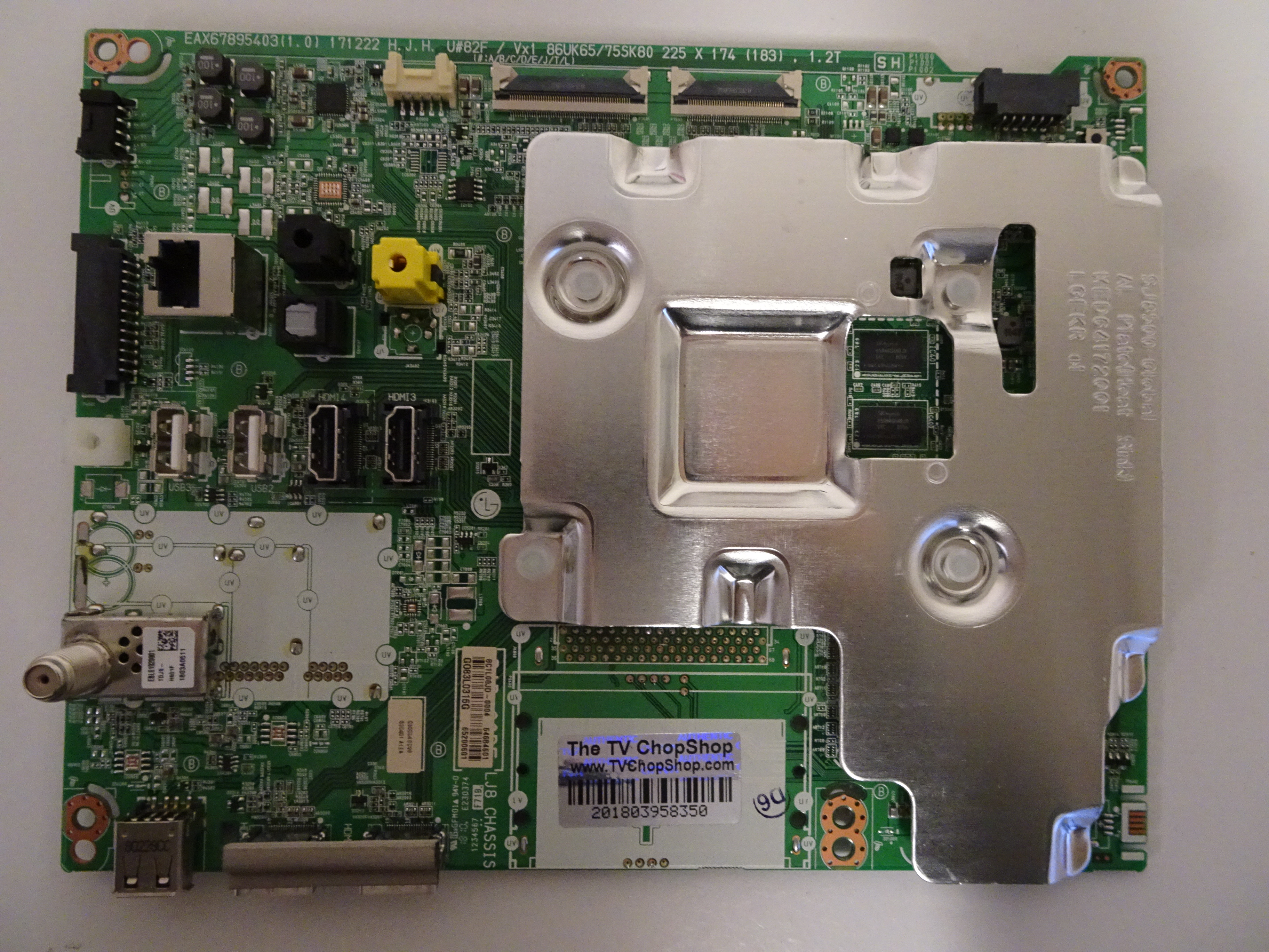 LG 86UK6570PUB AUSWLH Main Board (EAX67895403) EBU64684601