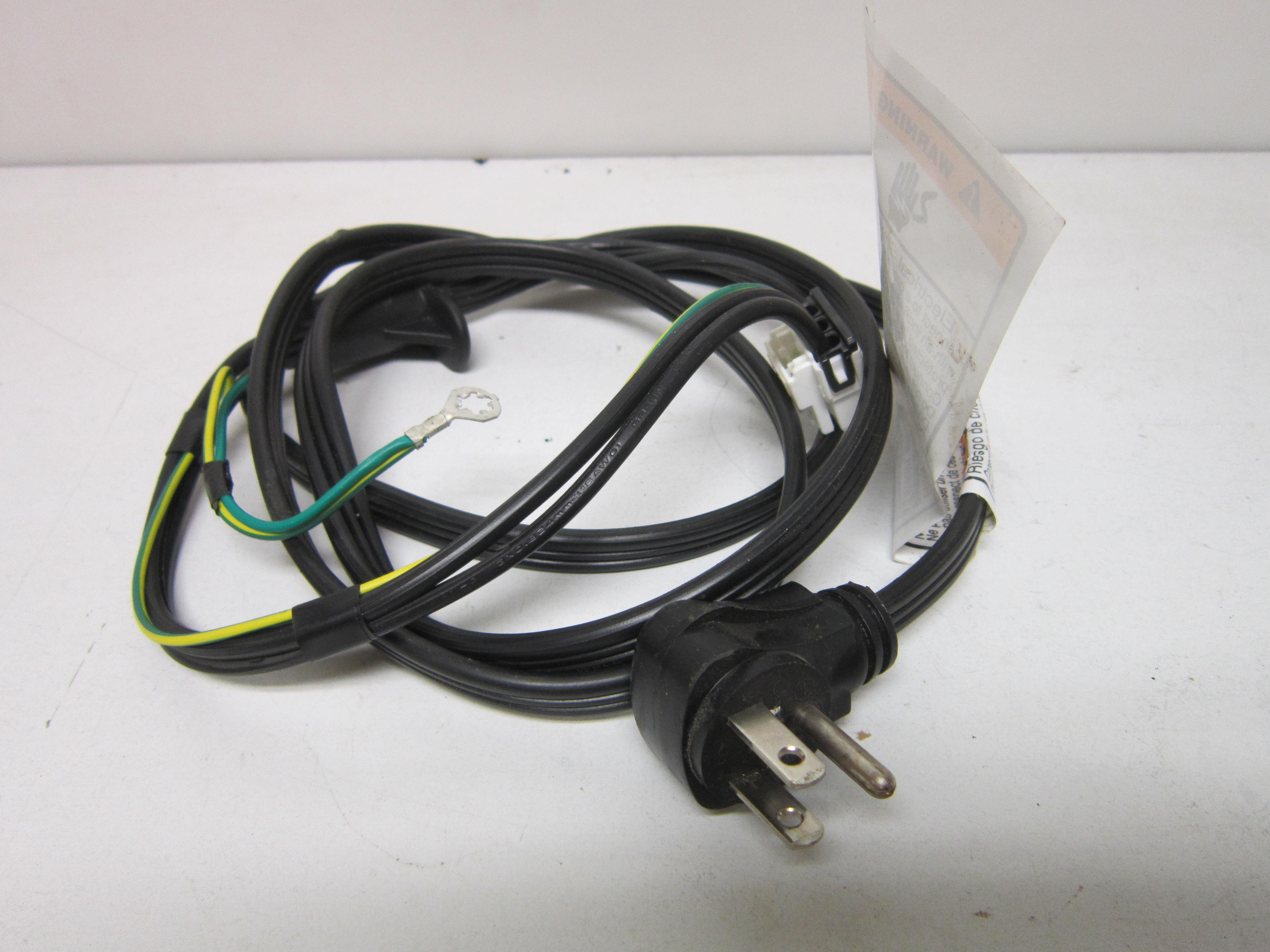 GE GTW460ASJ5WW Washing Machine Power Cord WH08X28843 WH19X24142