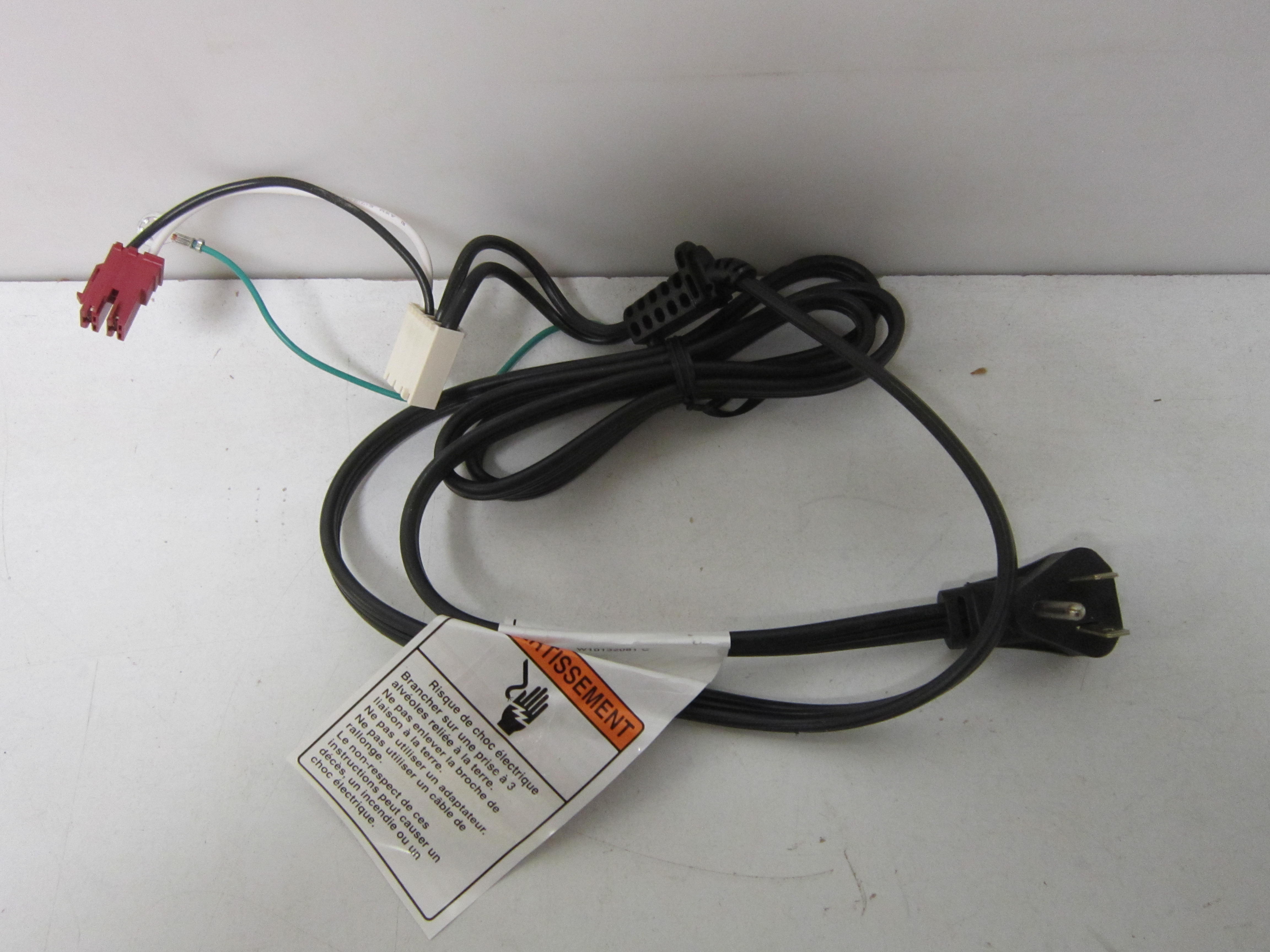 Whirlpool WTW5105HW0 Washer Power Cord W11112935 eBay