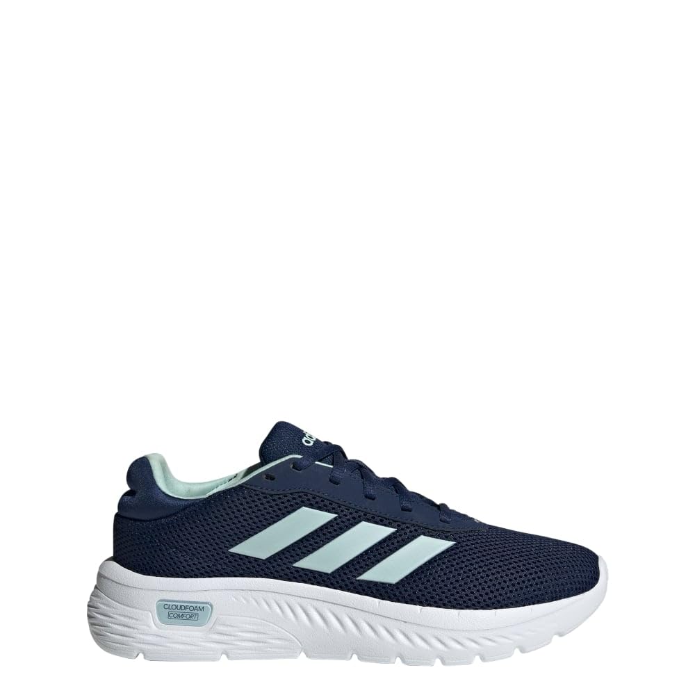 Adidas Cloudfoam Comfy Womens Walking Running Ladies Tennis Shoes Sneakers - Picture 9 of 17