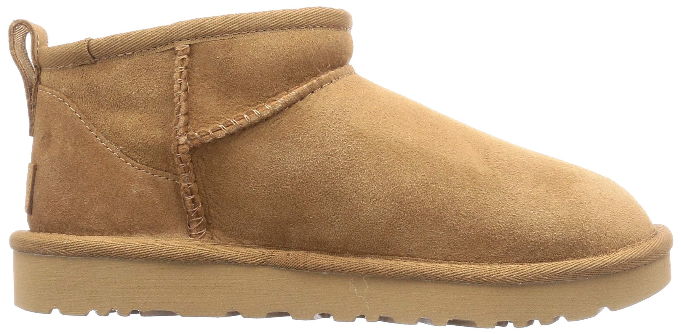UGG Women's Classic Ultra Mini Boot - Ladies Fashion Sheepskin Boot - Picture 7 of 9