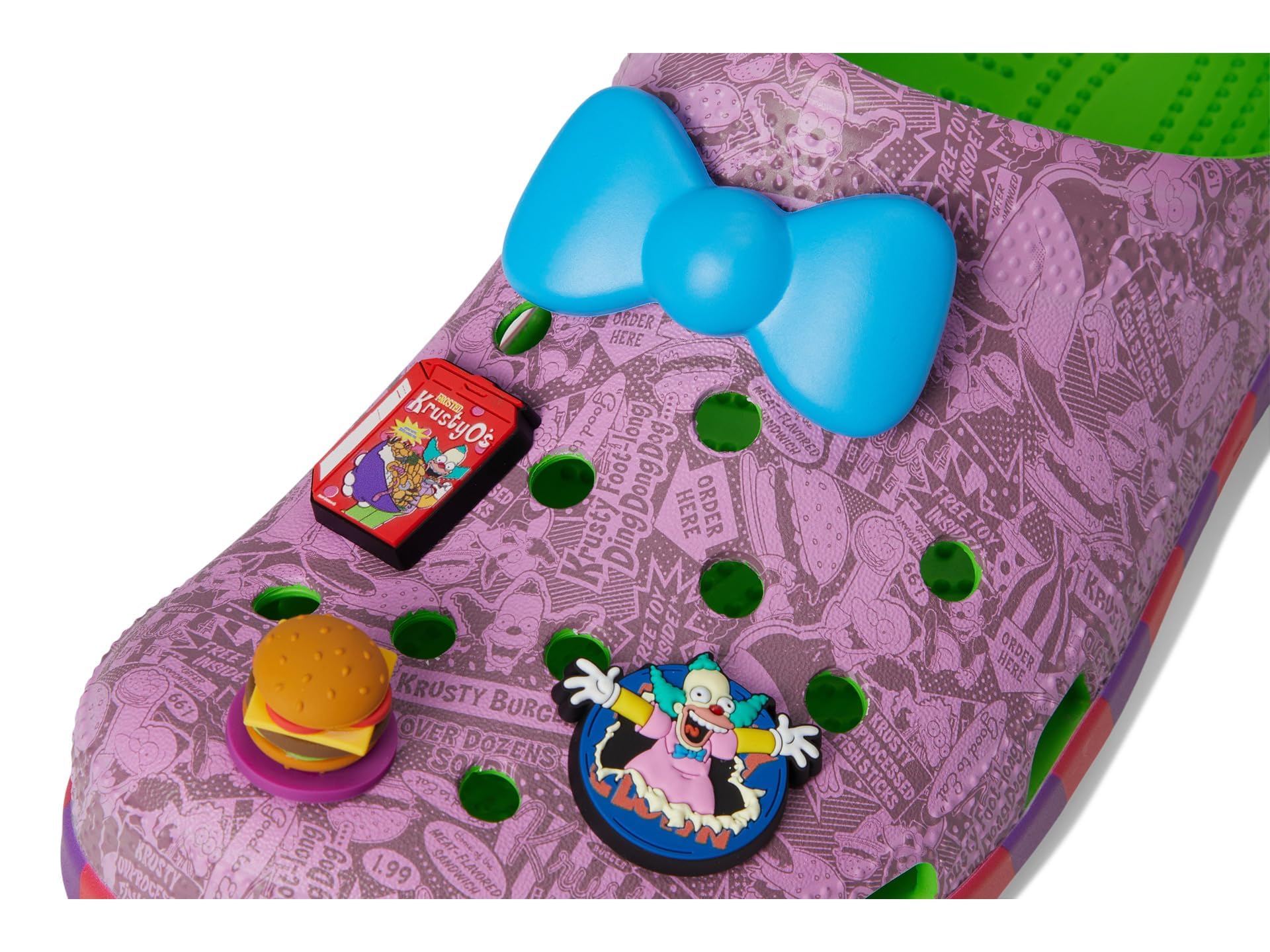 Crocs x Simpsons Krusty the Clown Classic Clog Mens Size 11 