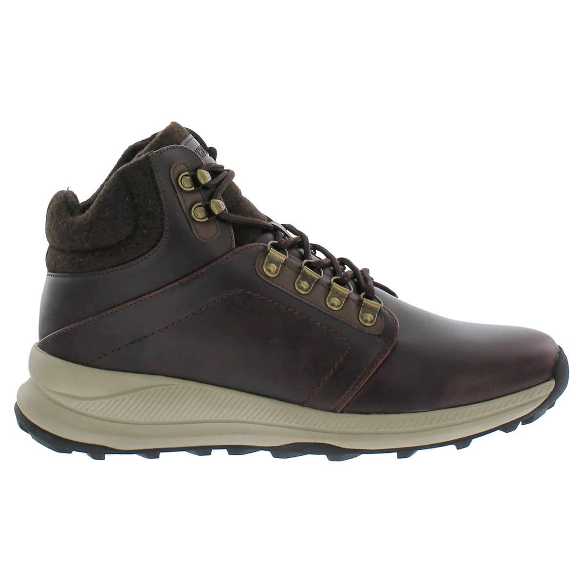 Khombu Men's Memory Foam Lightweight Hiker Boot - Brown or Grey | eBay