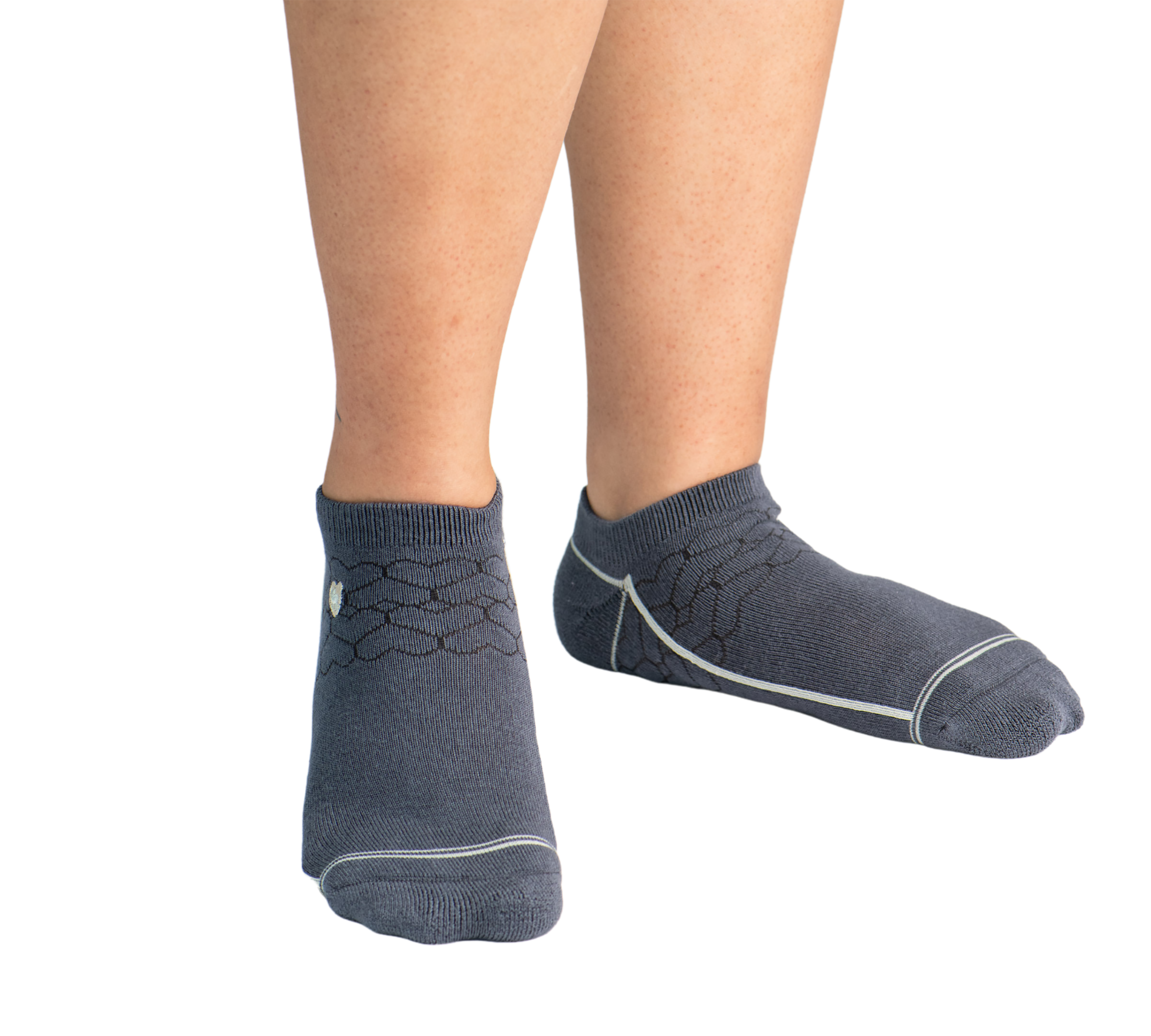 Pudus Bamboo Everyday Ankle Socks | Moisture Wicking | Breathable | Extra Soft