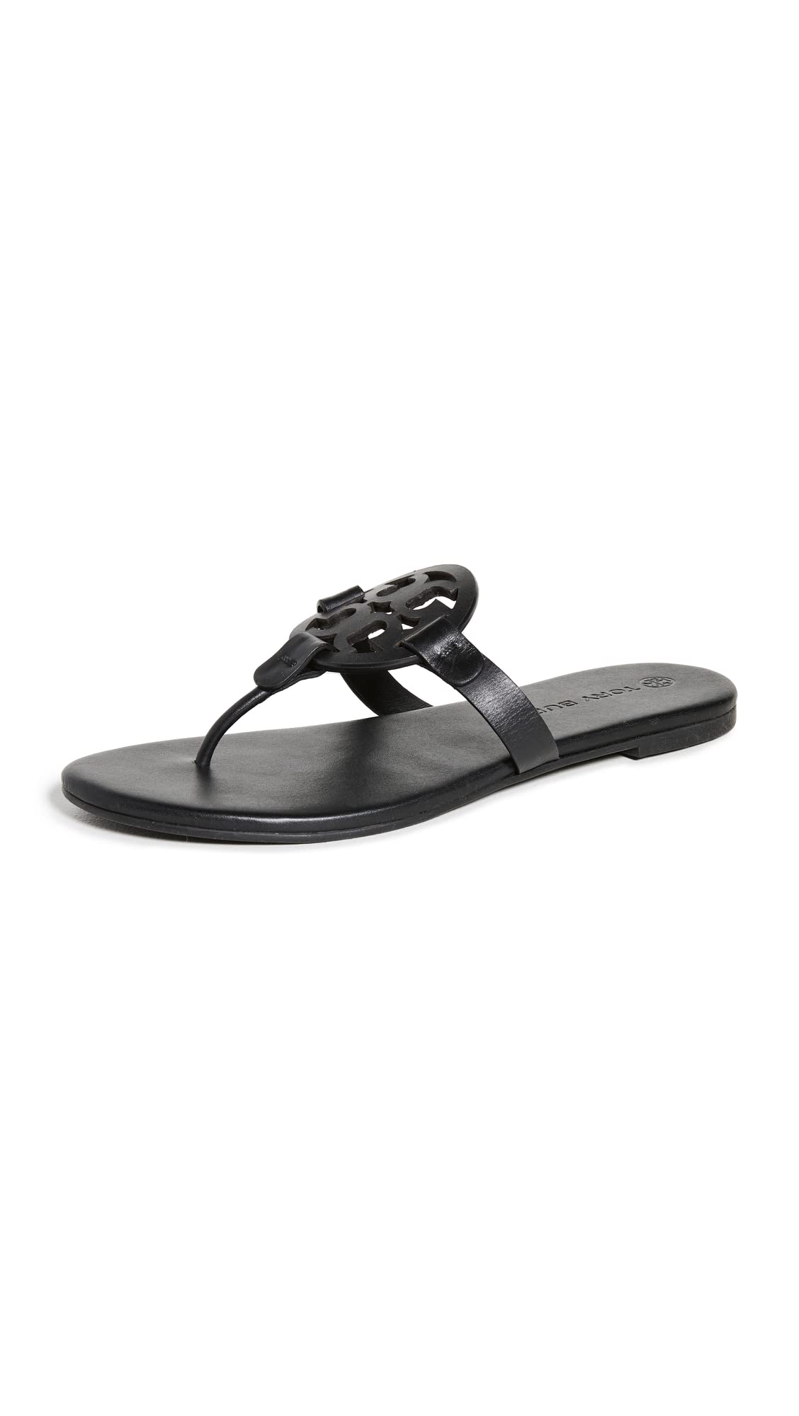 Tory Burch Calf Leather Women's Miller Flip Flops Ladies Sandals | eBay