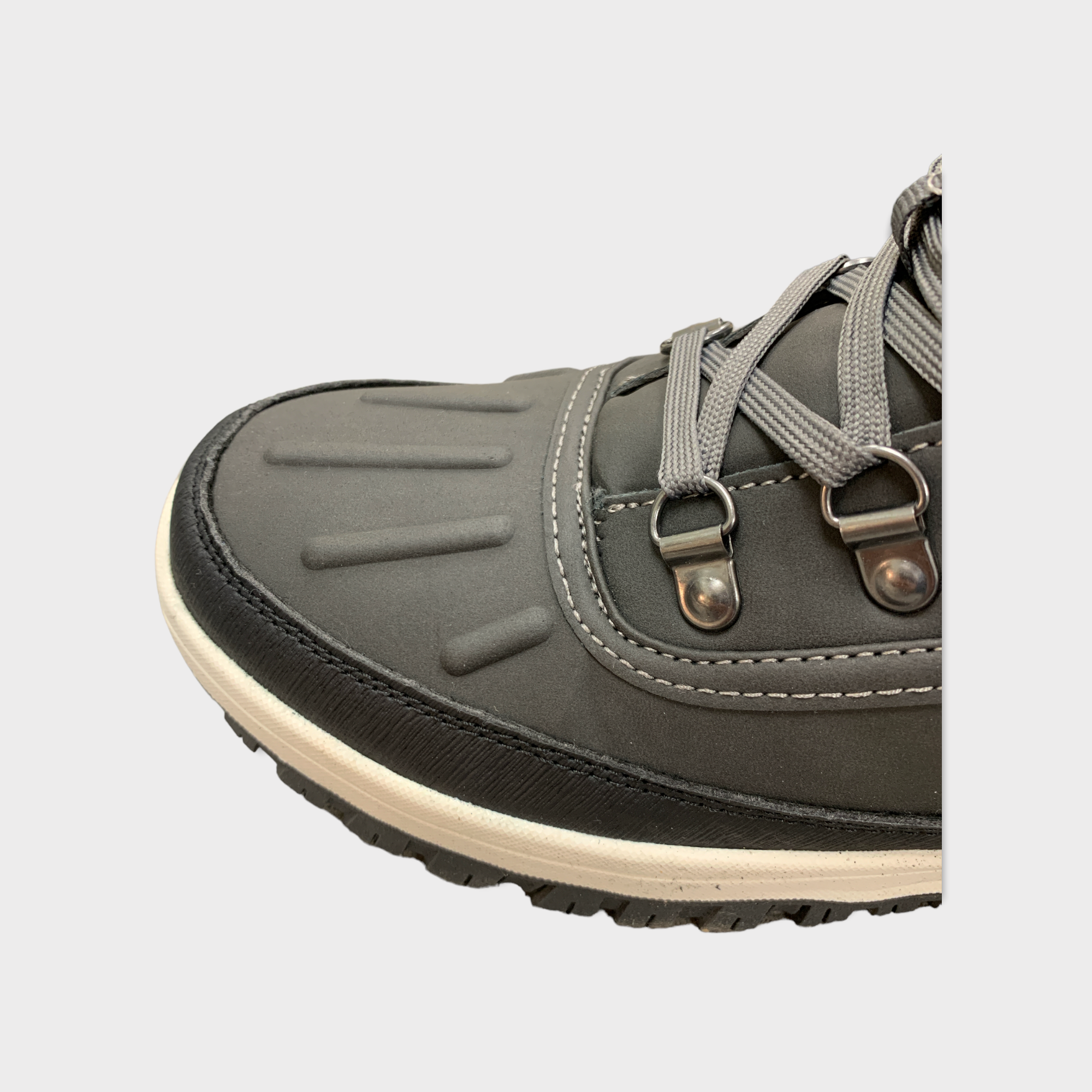 Weatherproof Slope Memory Foam Men's Sneaker Boots Knit Collar - Winter Sneaker - Picture 7 of 13