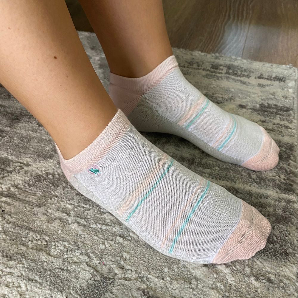 Pudus Bamboo Everyday Ankle Socks | Moisture Wicking | Breathable | Extra Soft