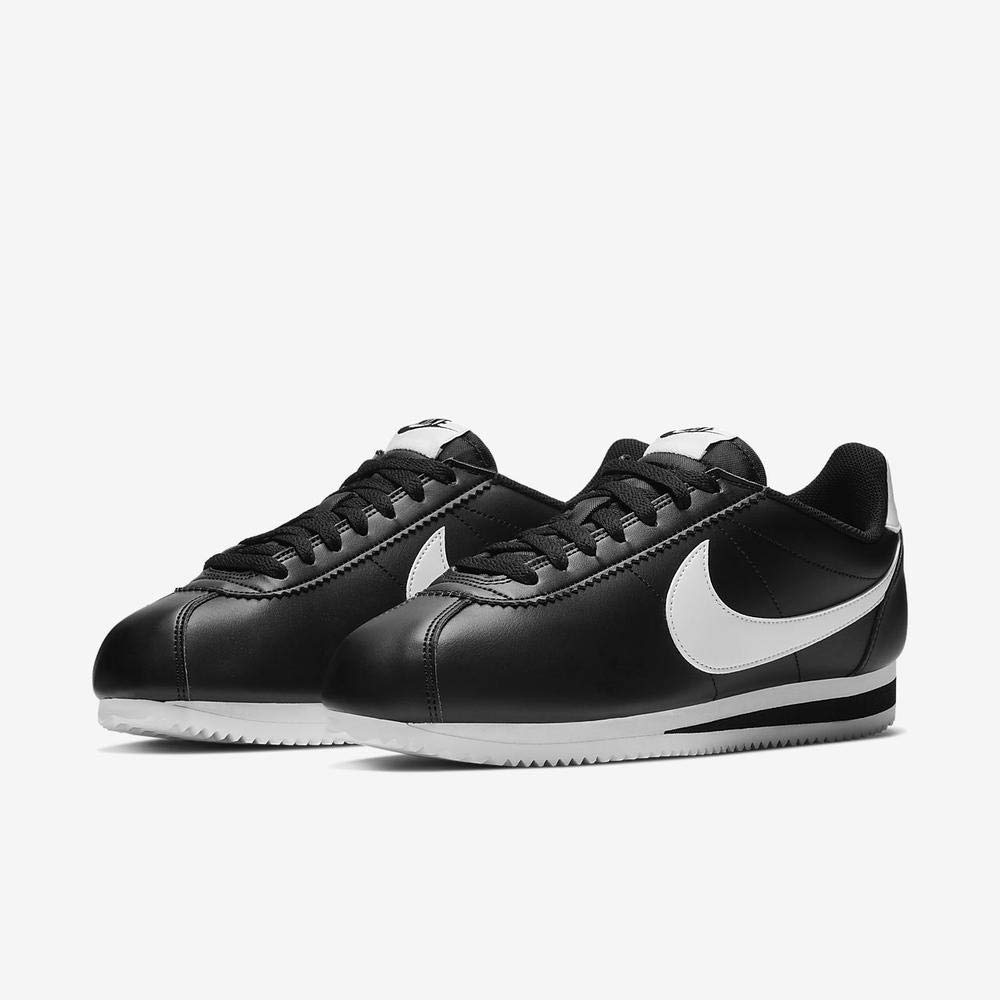 black leather cortez shoes