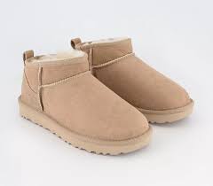 UGG Women's Classic Ultra Mini Boot - Ladies Fashion Sheepskin Boot - Picture 9 of 9