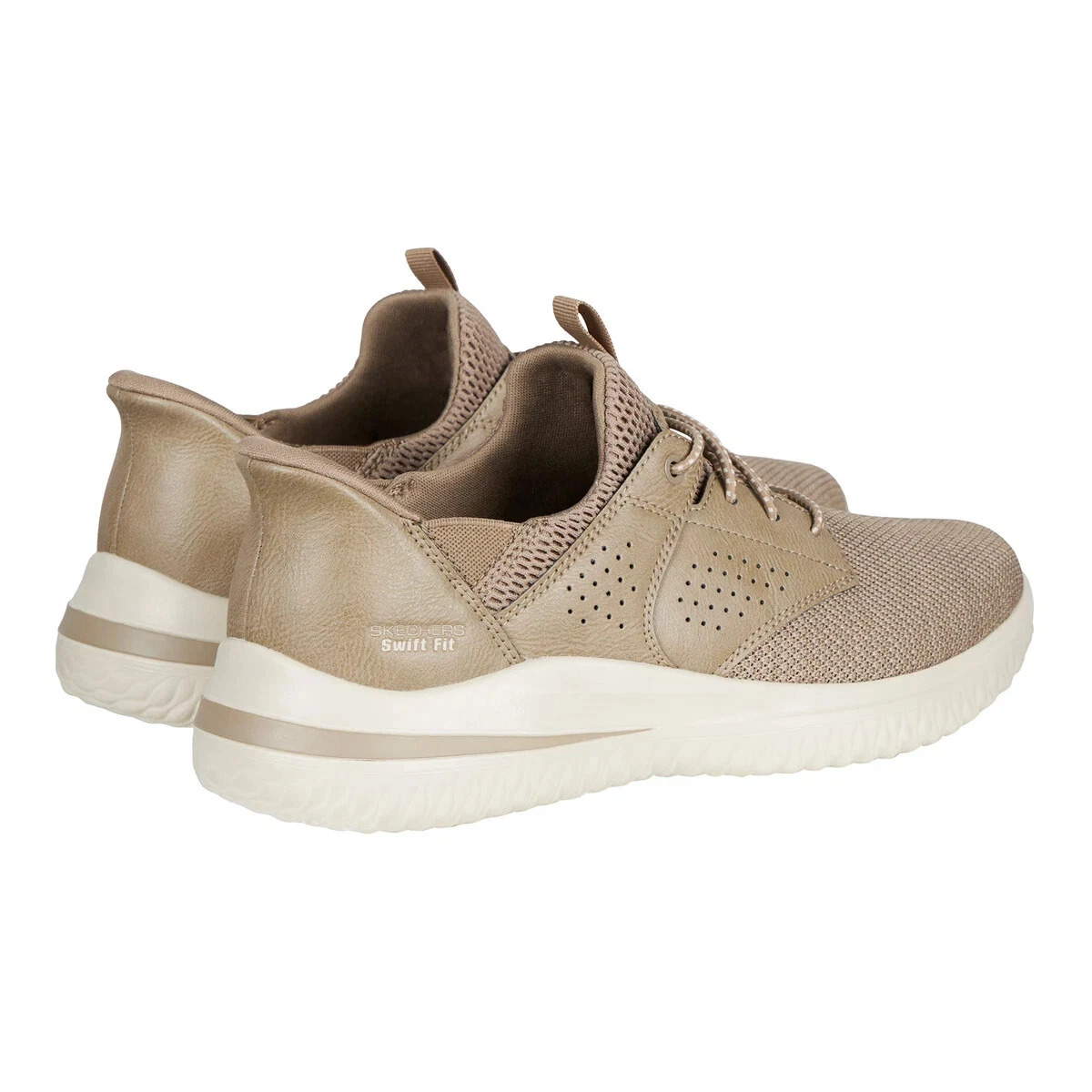 Skechers Herren Delson Hands Free Swift Fit Tennisschuh Freizeit Sneaker - Bild 8 von 11