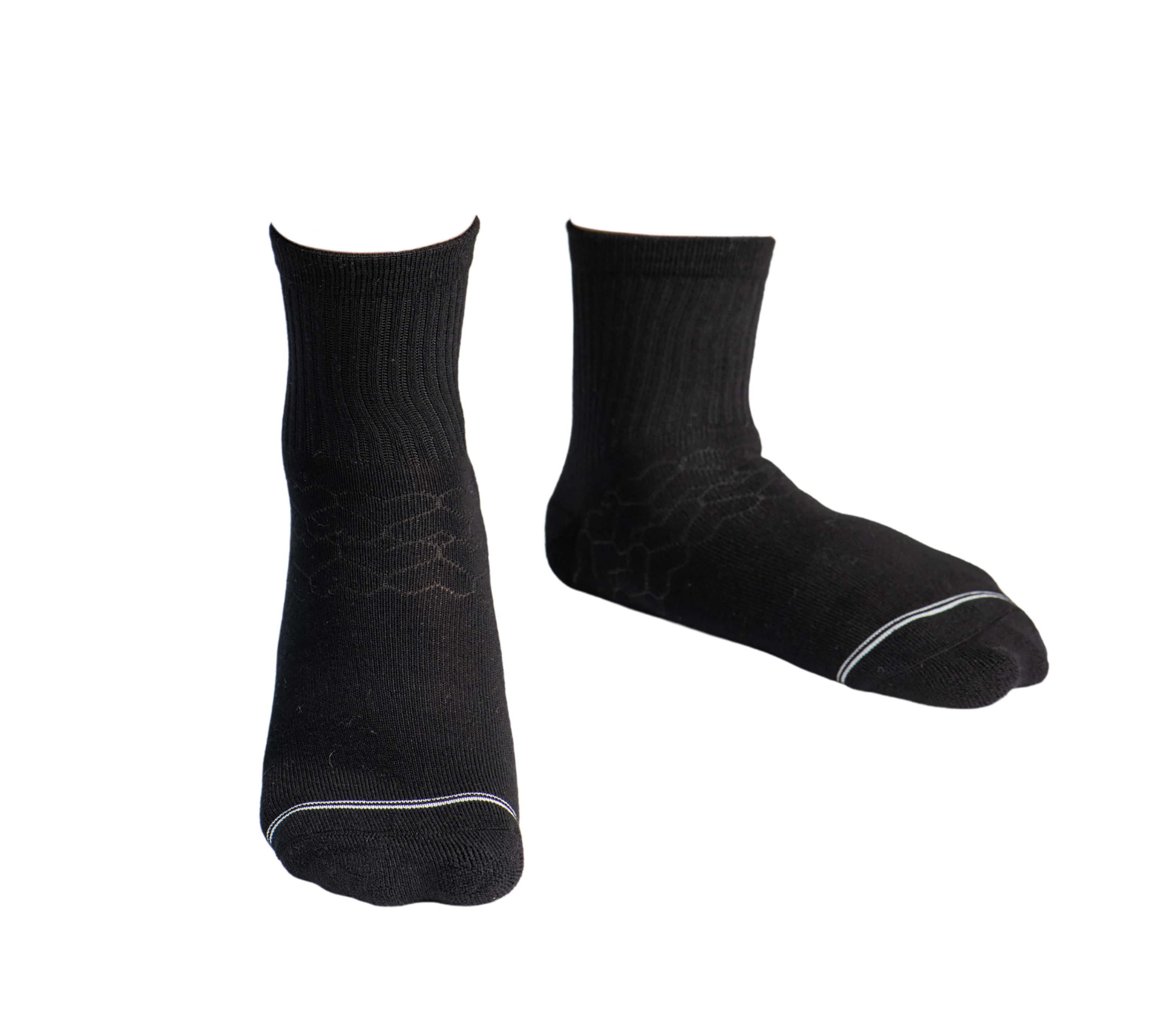 Pudus Bamboo Everyday Quarter Crew Socks | Moisture Wicking | Breathable |