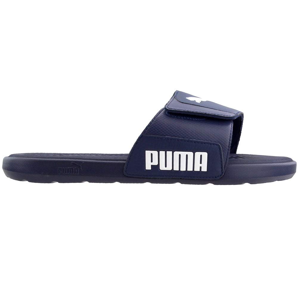 puma leather slides