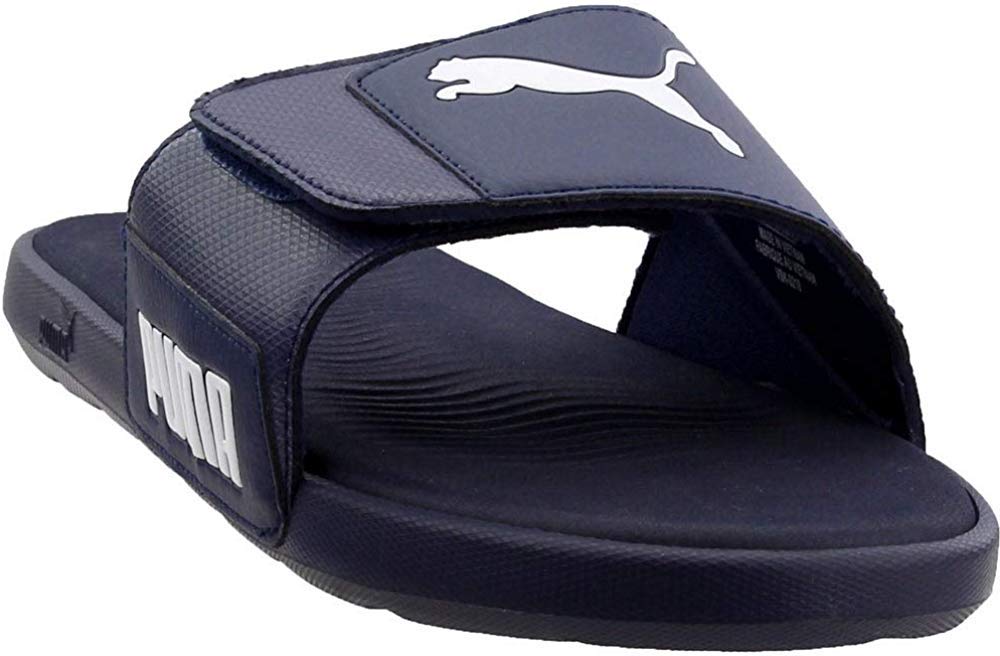 puma leather slides