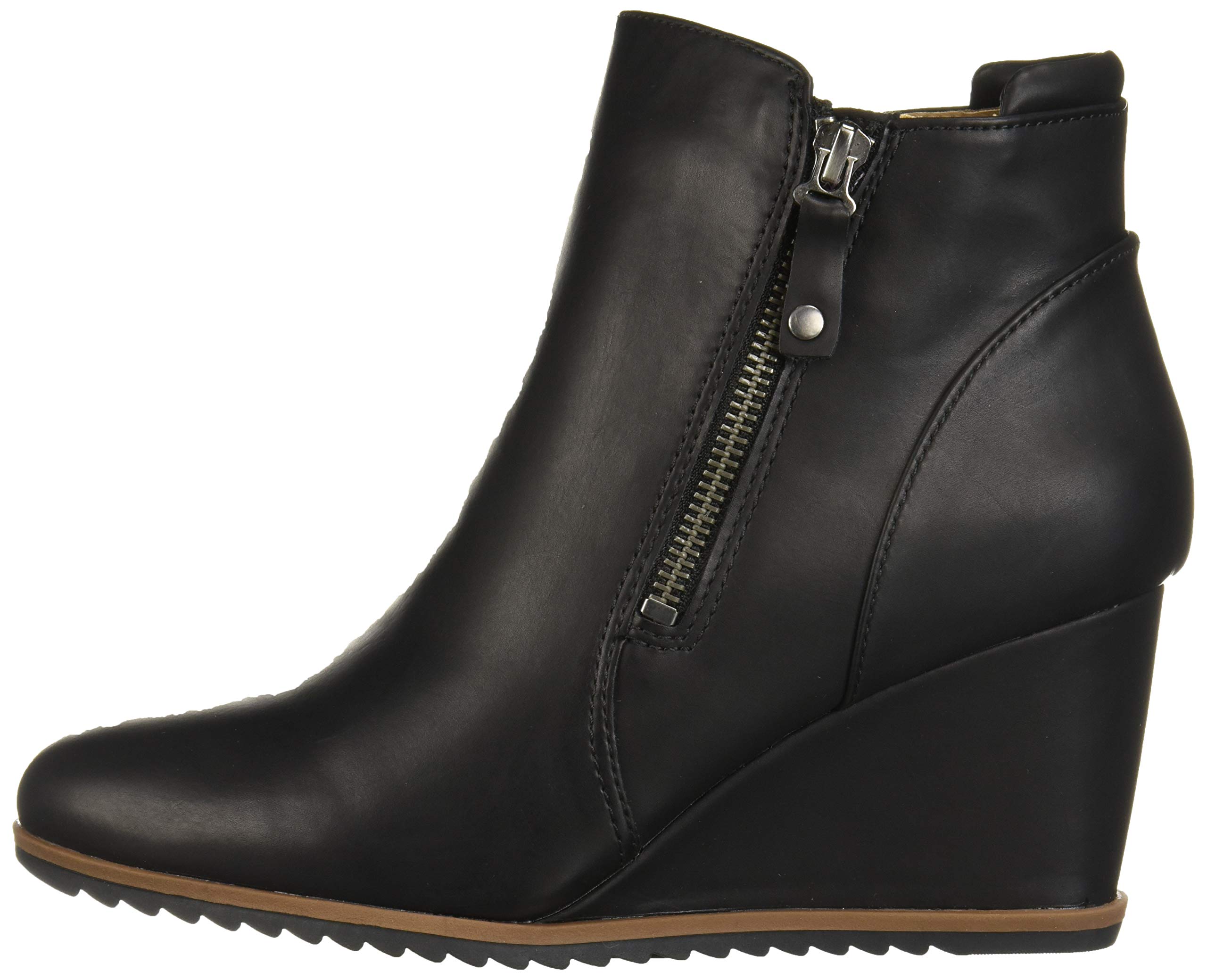SOUL Naturalizer Women's Haley Black Ankle Boot / Wedge Bootie | eBay