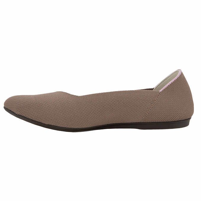Jsport Women's Ballet Flats Round Toe Walking Flats Slip On Shoes Soft - Picture 7 of 7