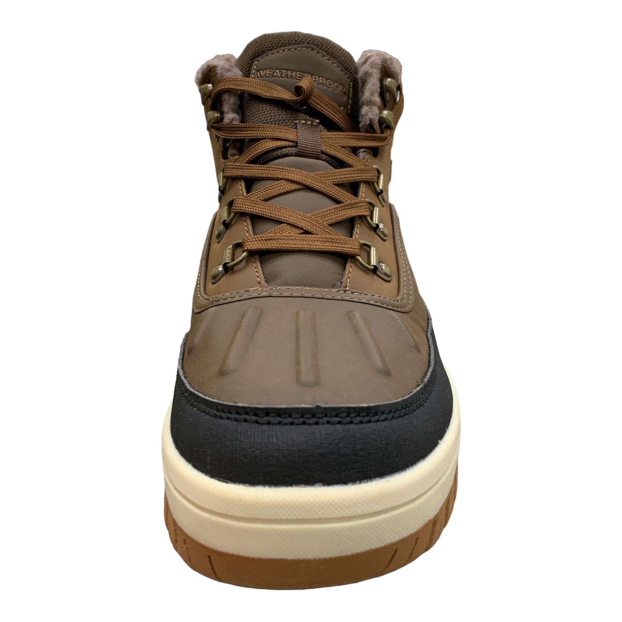 Weatherproof Slope Memory Foam Men's Sneaker Boots Knit Collar - Winter Sneaker - Picture 10 of 13