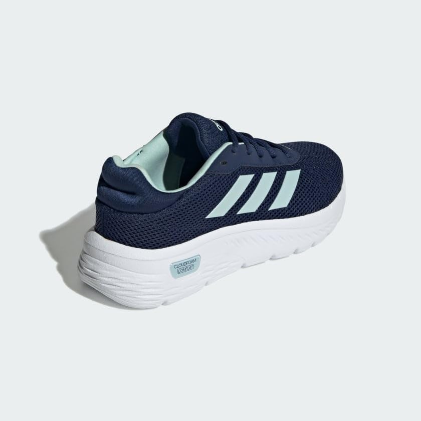 Adidas Cloudfoam Comfy Womens Walking Running Ladies Tennis Shoes Sneakers - Picture 13 of 17
