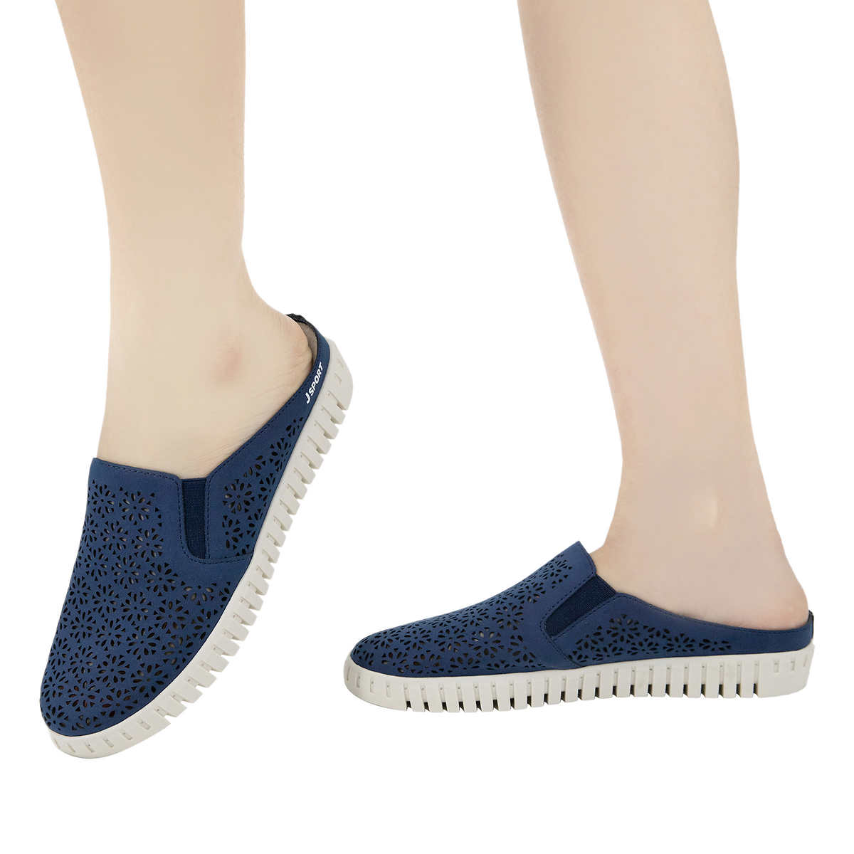 JSport Ladies' Floral Slip On Mule Clog Casual Women's Slipon Shoe eBay