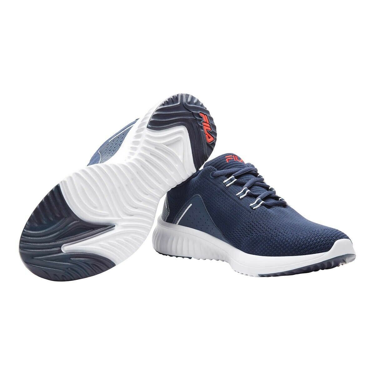 Fila Men's Athletic Running Tennis Shoes / Sneakers - Grey or Navy | eBay