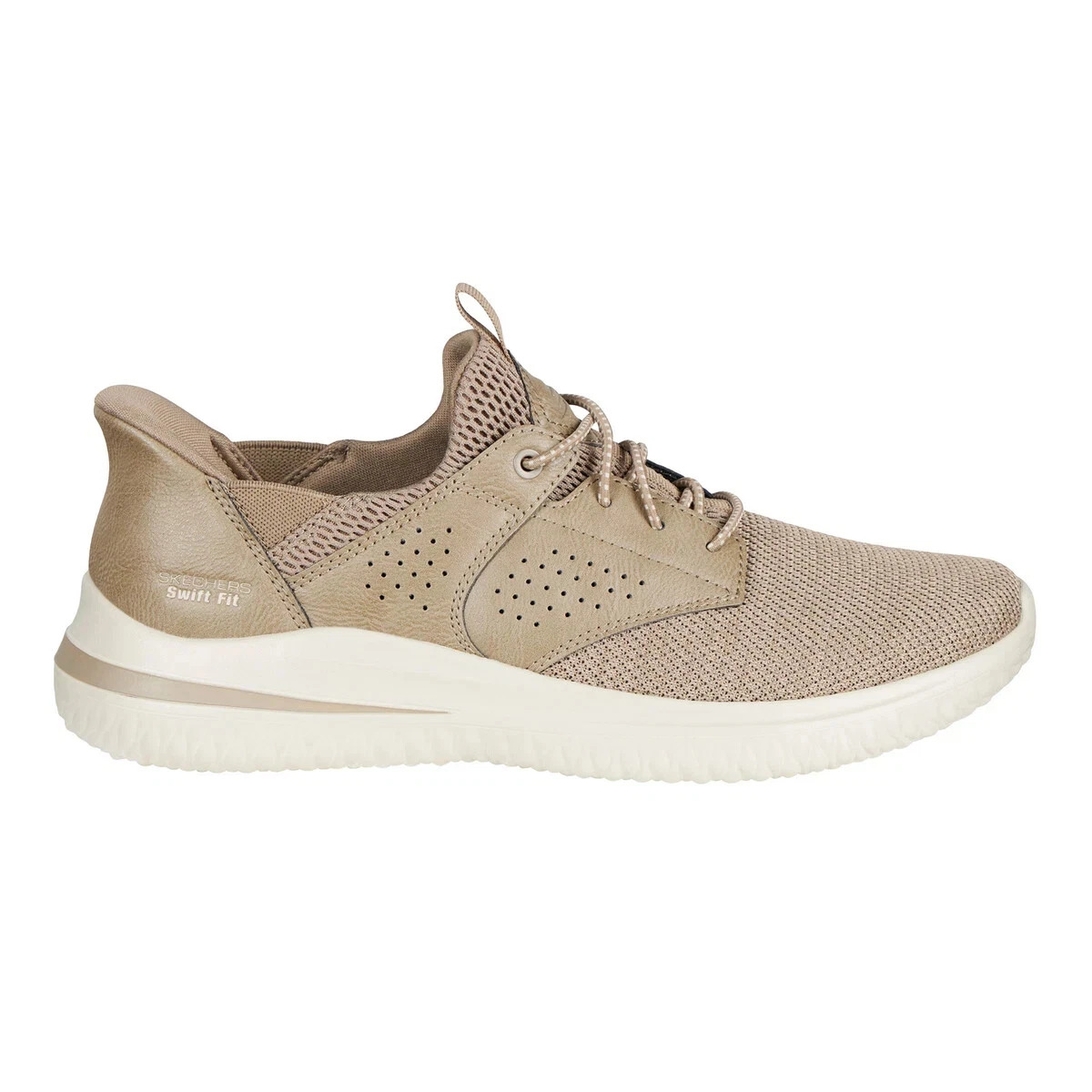 Skechers Herren Delson Hands Free Swift Fit Tennisschuh Freizeit Sneaker - Bild 9 von 11