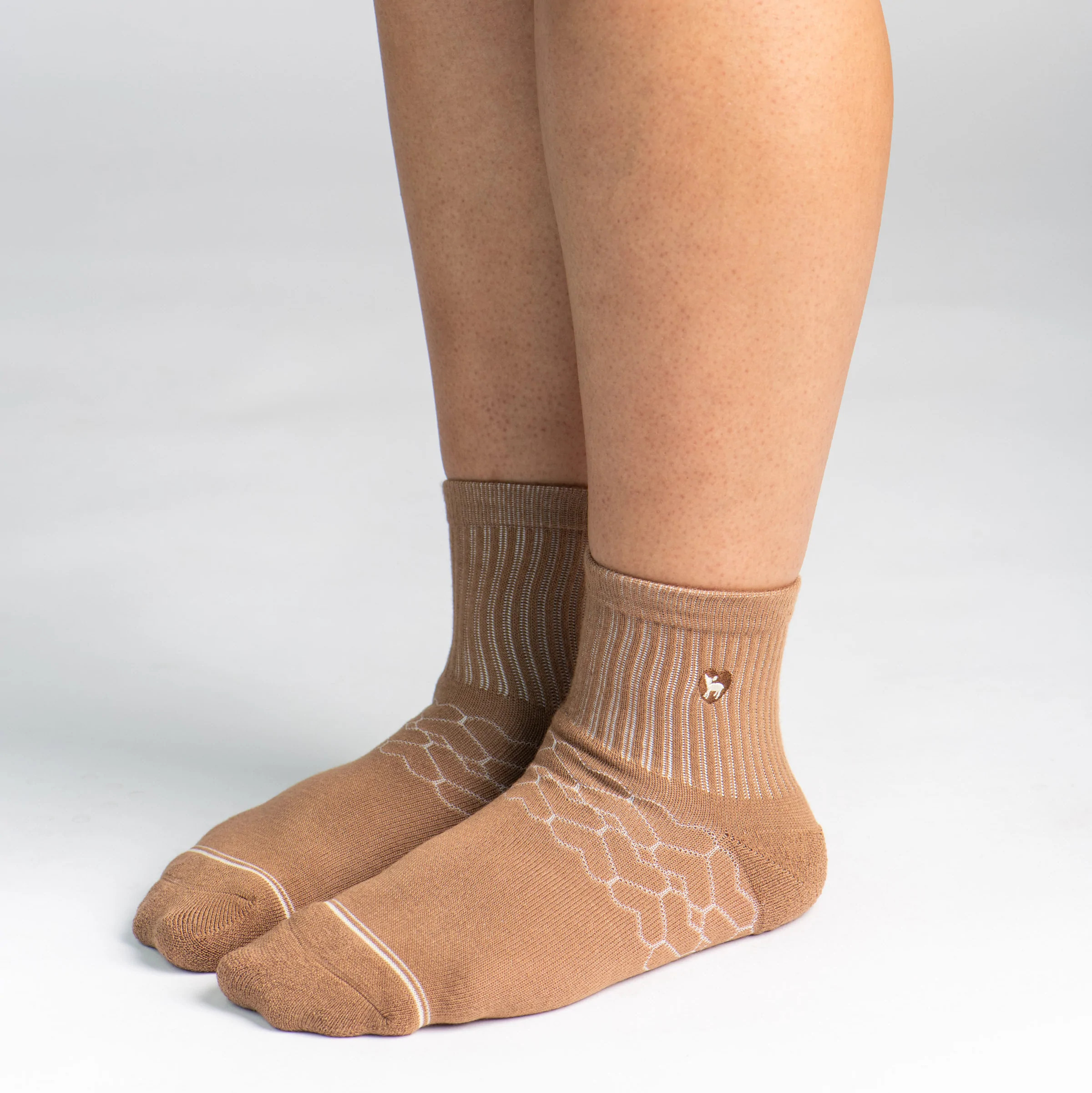 Pudus Bamboo Everyday Quarter Crew Socks | Moisture Wicking | Breathable |