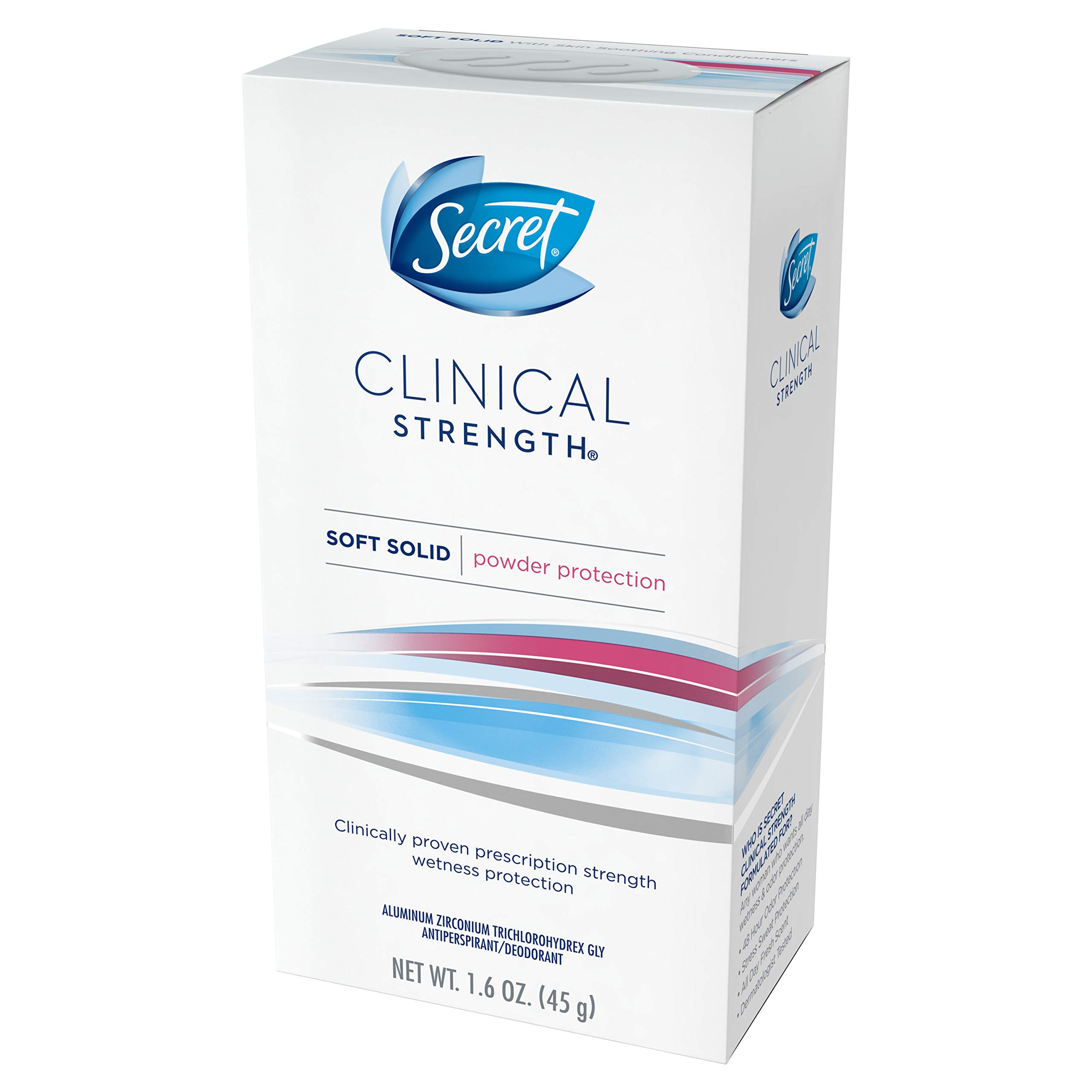Secret Clinical Strength Antiperspirant Deodorant for Women, Powder