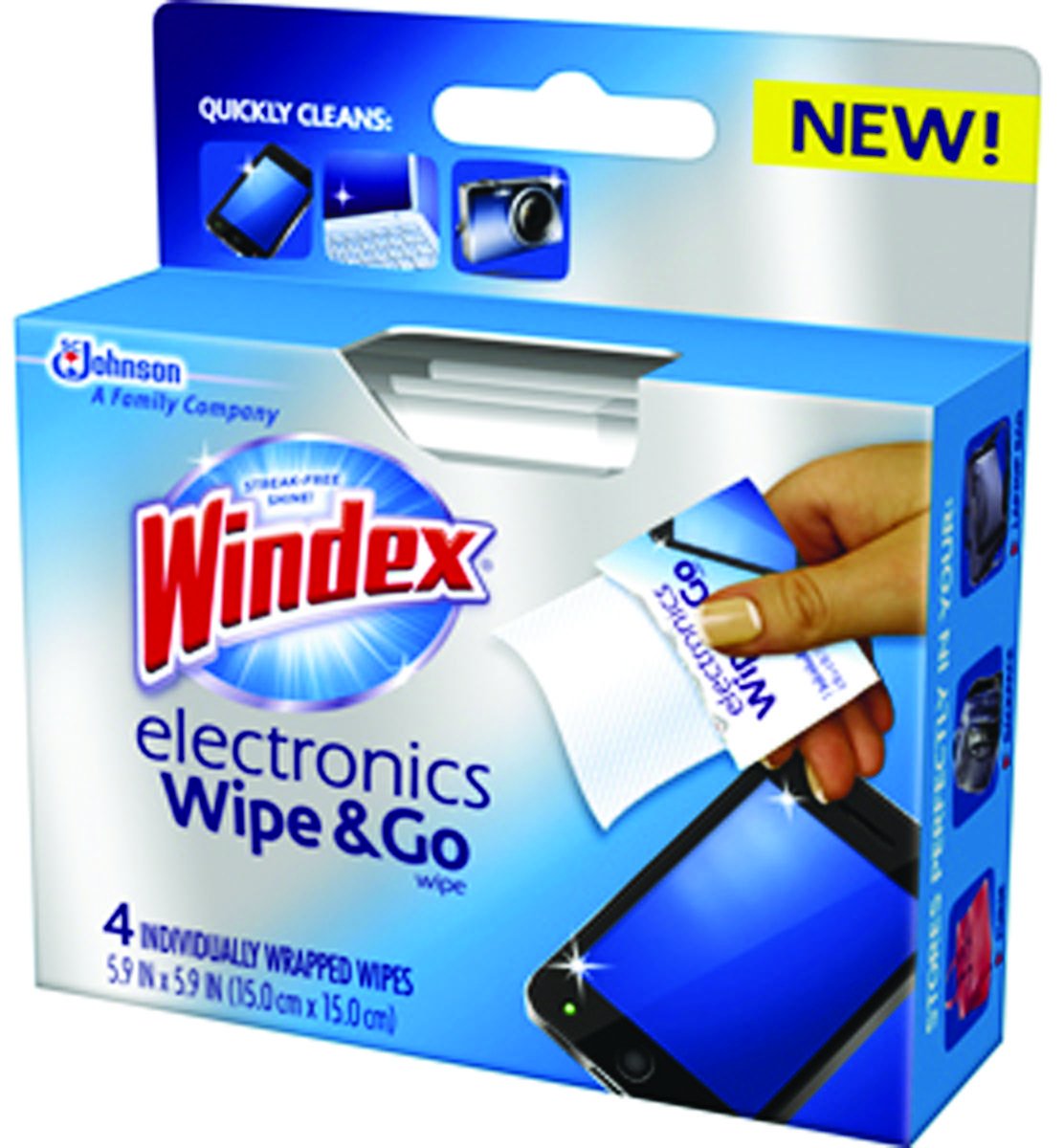 Windex Electronics 'Wipe and Go' Wipes 4 ct 19800703844 eBay