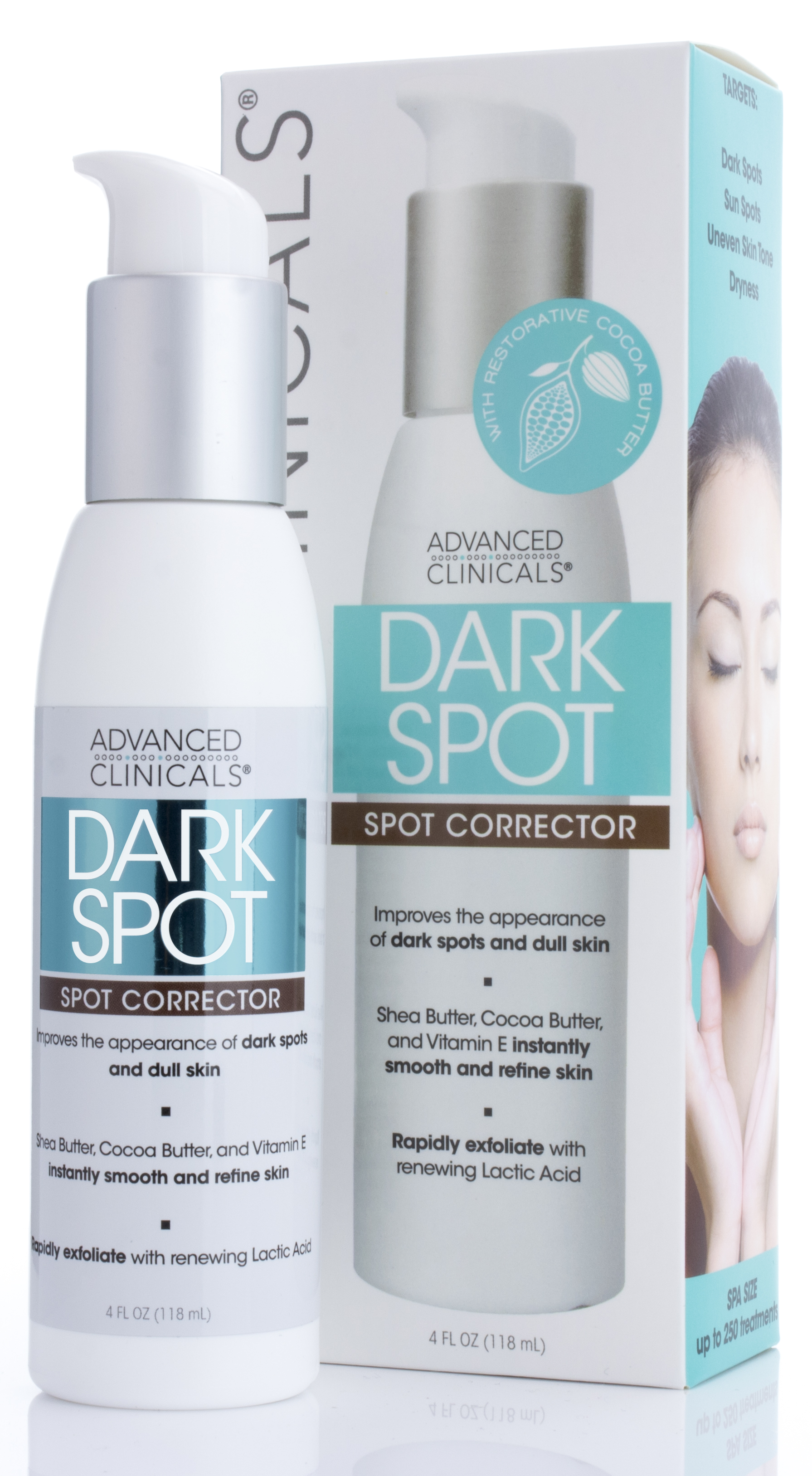 Advanced Clinicals Dark Spot Corrector Cream 4 Fl Oz ...