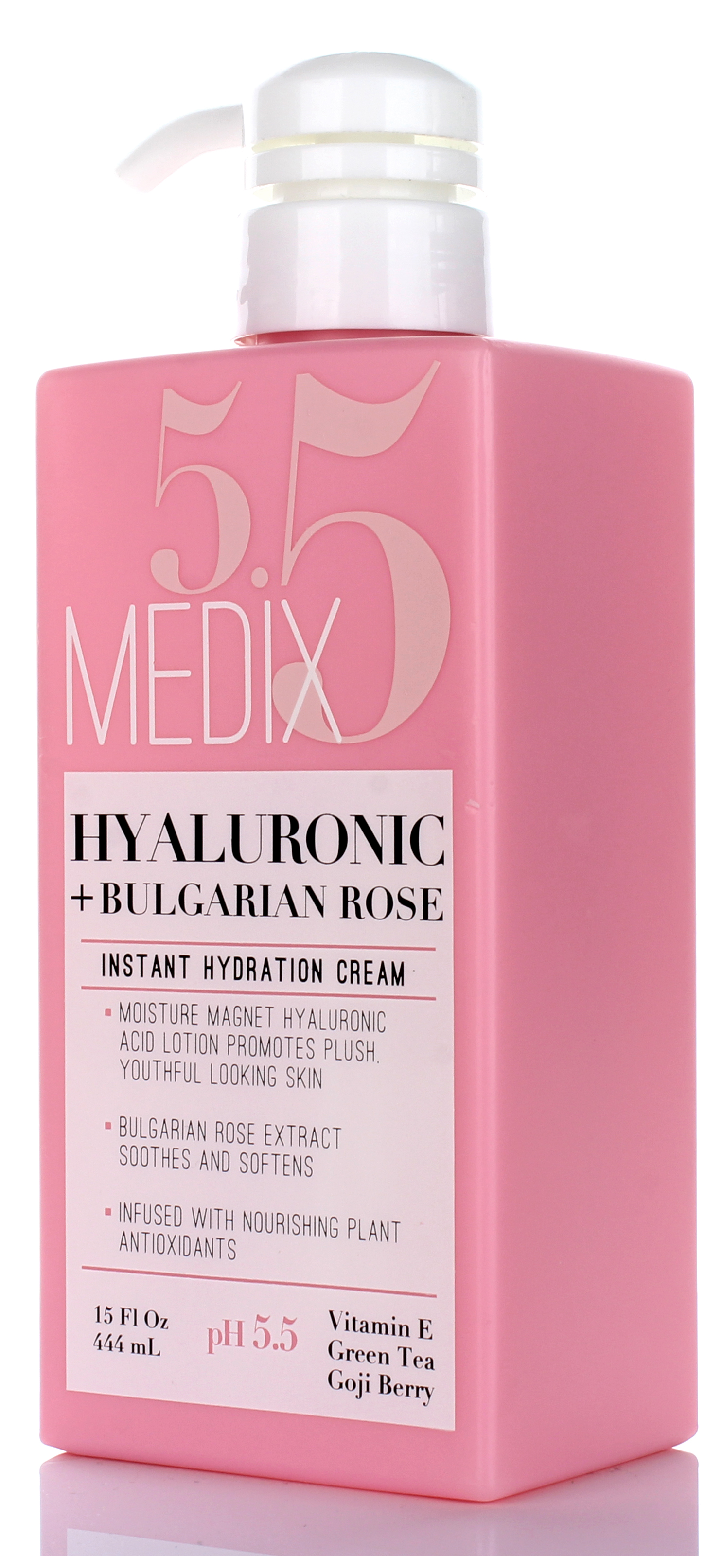 Medix 5.5 Hyaluronic + Bulgarian Rose Instant Hydration Cream 15 Fl Oz