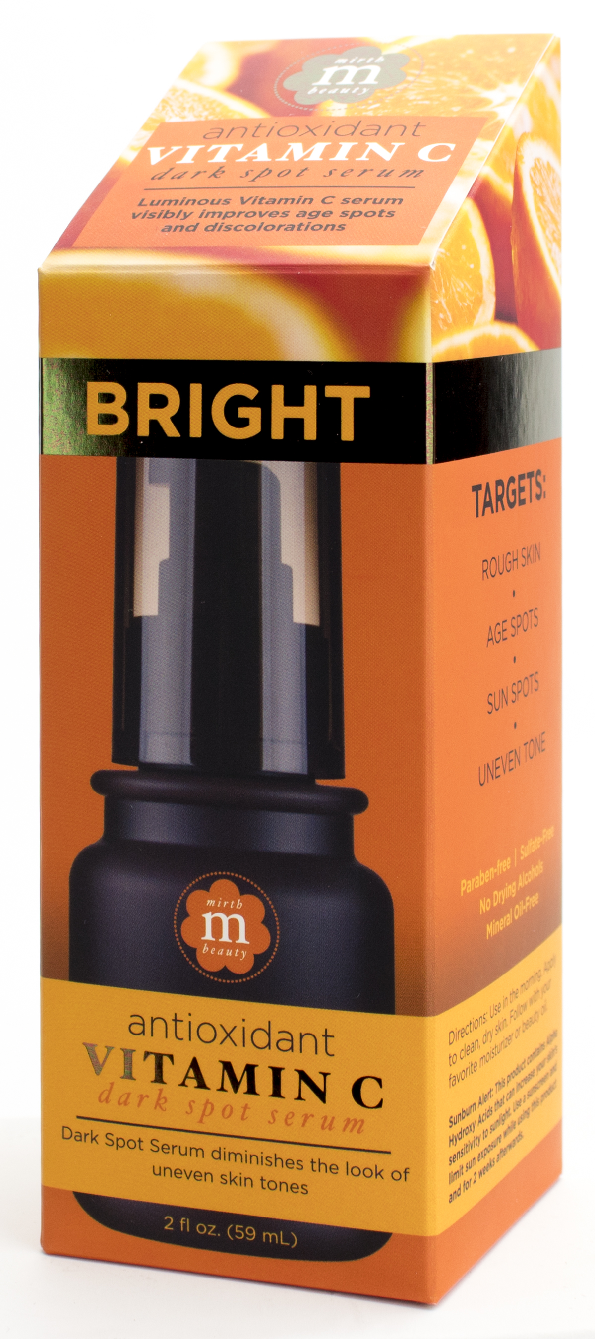 Mirth Beauty Antioxidant Vitamin C Dark Spot Serum for Age and Sun Spots 2oz eBay