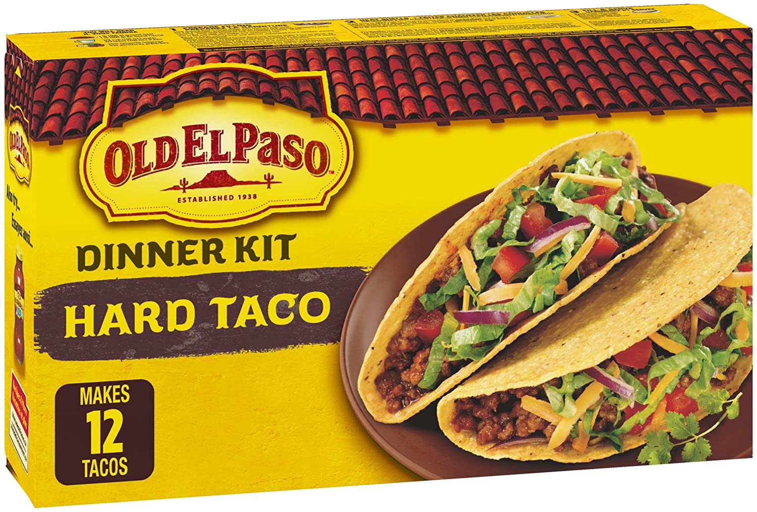 old-el-paso-hard-taco-dinner-kit-12-taco-shells-250g-8-8-oz-canadian-ebay