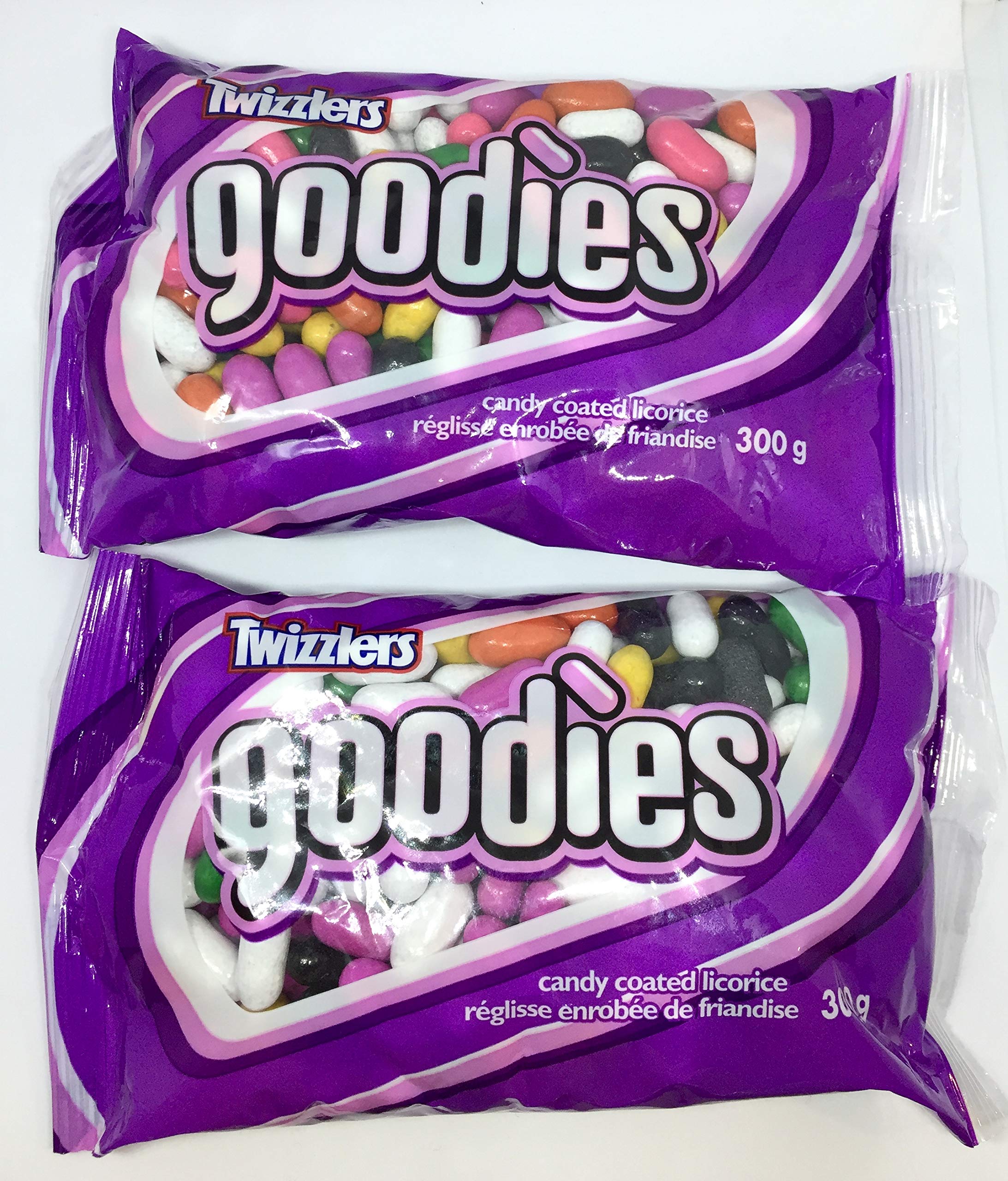 Twizzlers Goodies, 2ct (300g/10.58oz. each) Coated Licorice, {Canadian} 56600809413 | eBay