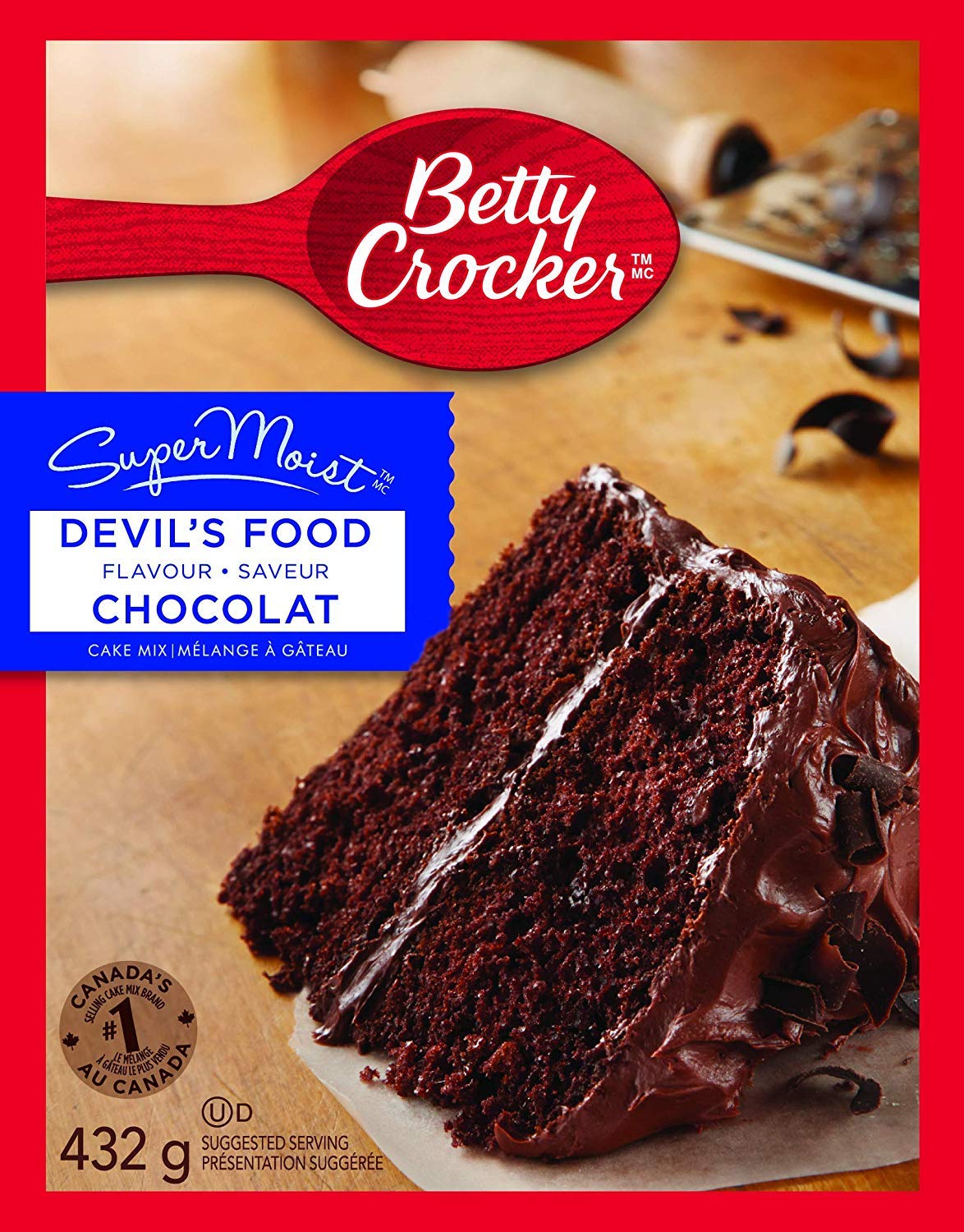 Betty Crocker Super Moist Chocolate Cake Mix 432g  15 25 Oz  4pk  