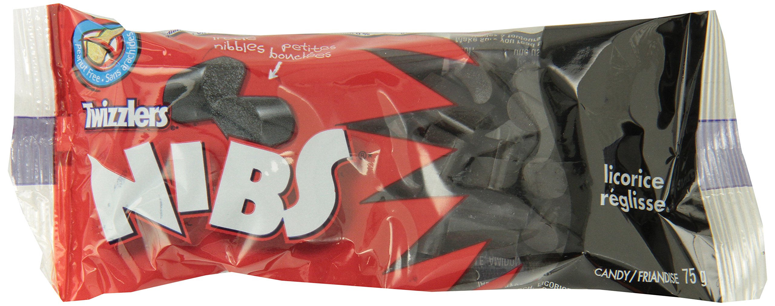 TWIZZLERS Black Licorice Candy, Nibs, 24ct/75g bags, (Imported from Canada) 56600425200 eBay