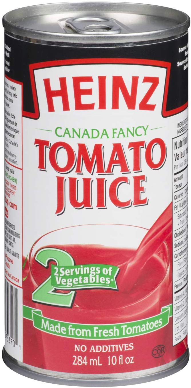 Heinz Tomato Juice, 284mL/10 fl oz., 24 pack, {Imported from Canada} eBay