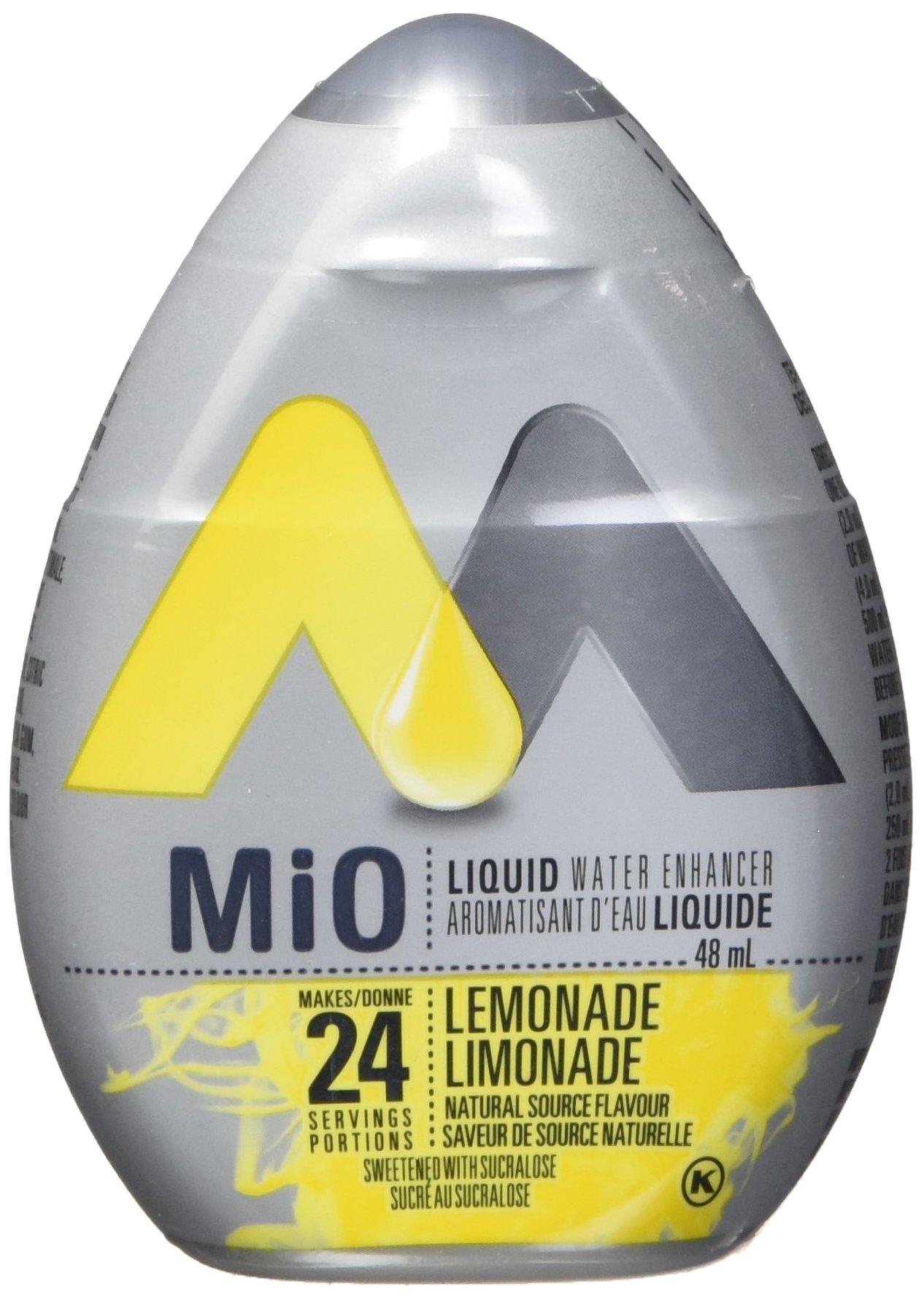 MIO Liquid Water Enhancer Lemonade, 12ct, 48ml Each (Imported from