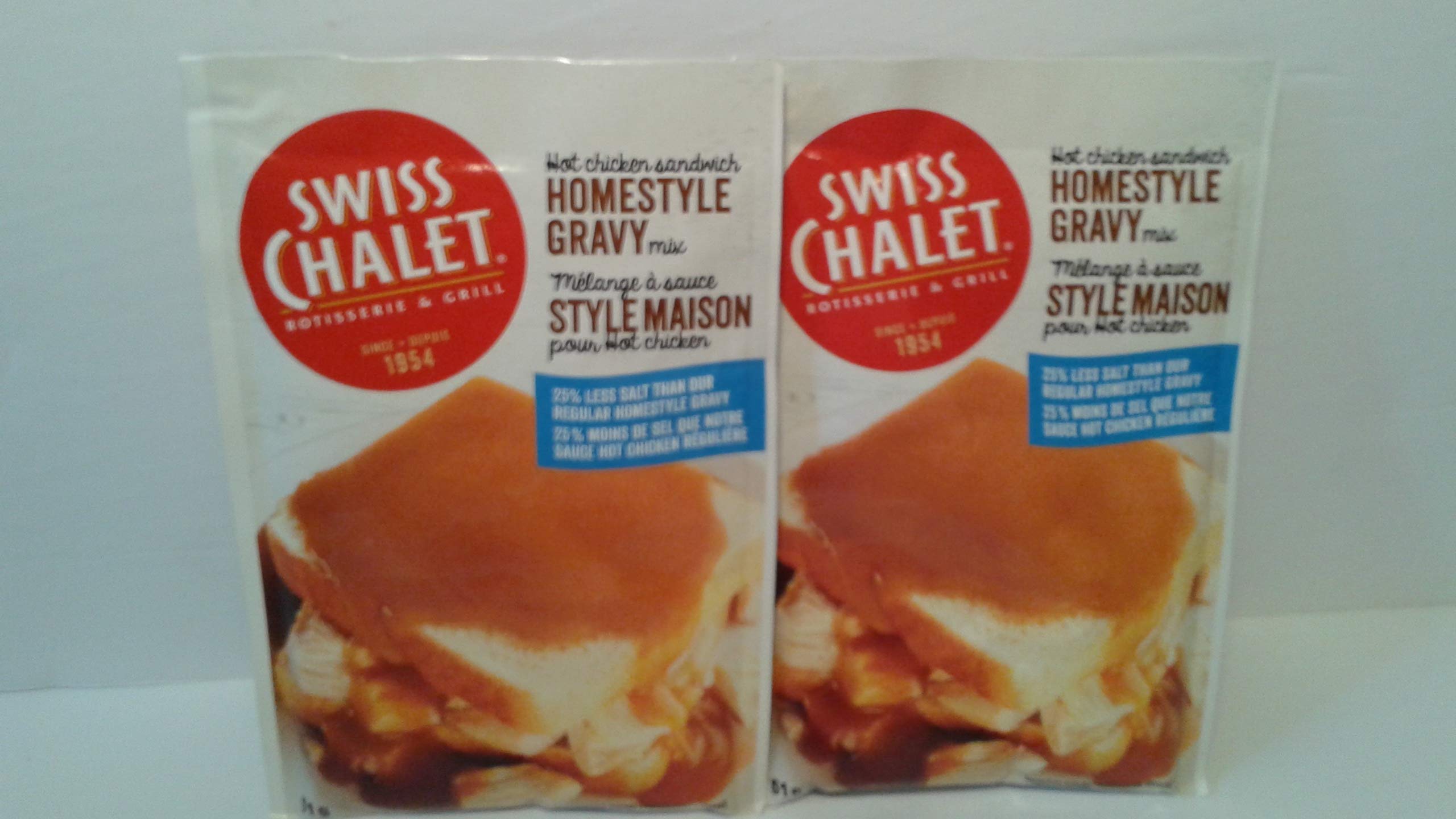Swiss Chalet Low Sodium HOMESTYLE Gravy (2 ct),51g/1.8oz.,{Imported