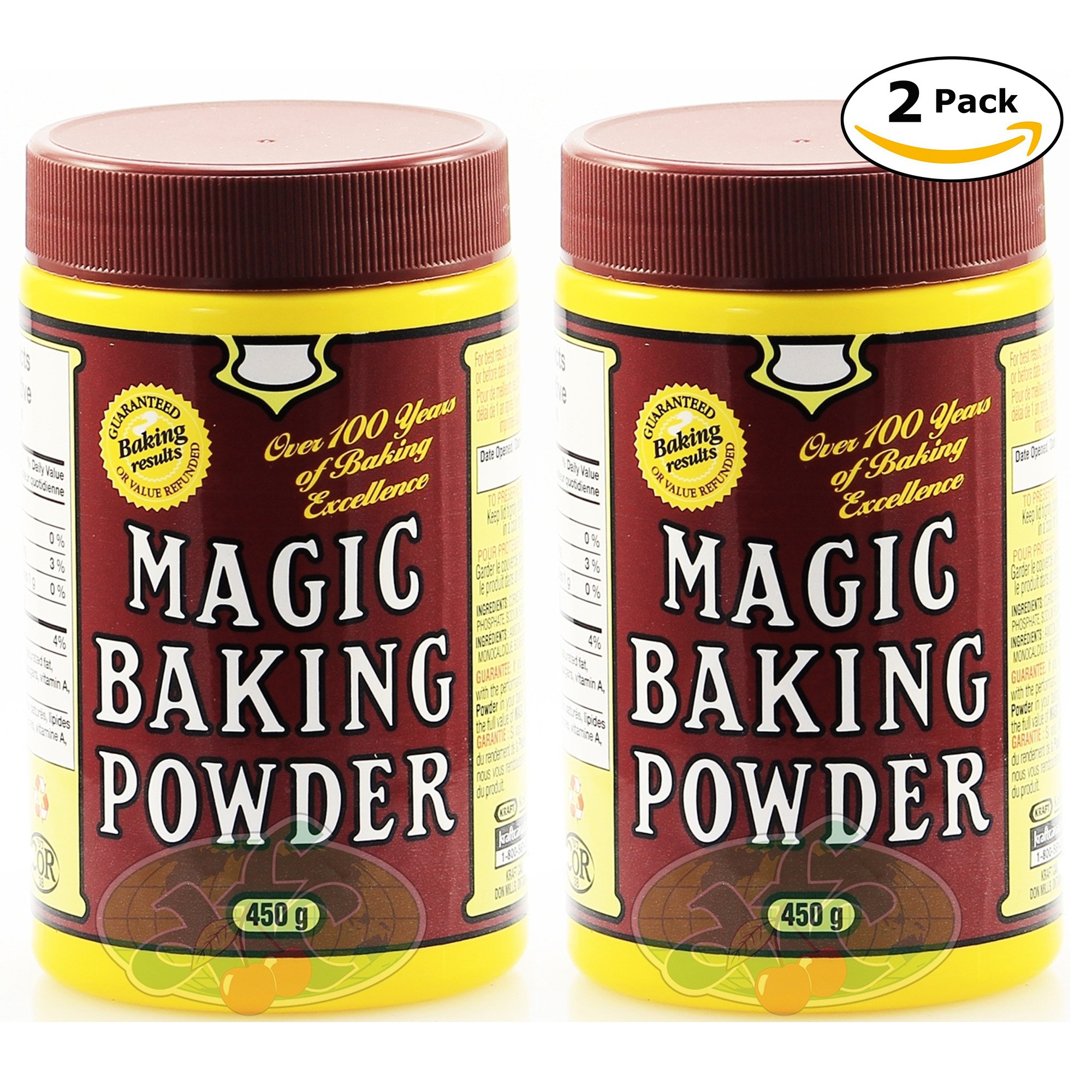 Magic Baking Powder 450g/15.9oz, 2ct, Total